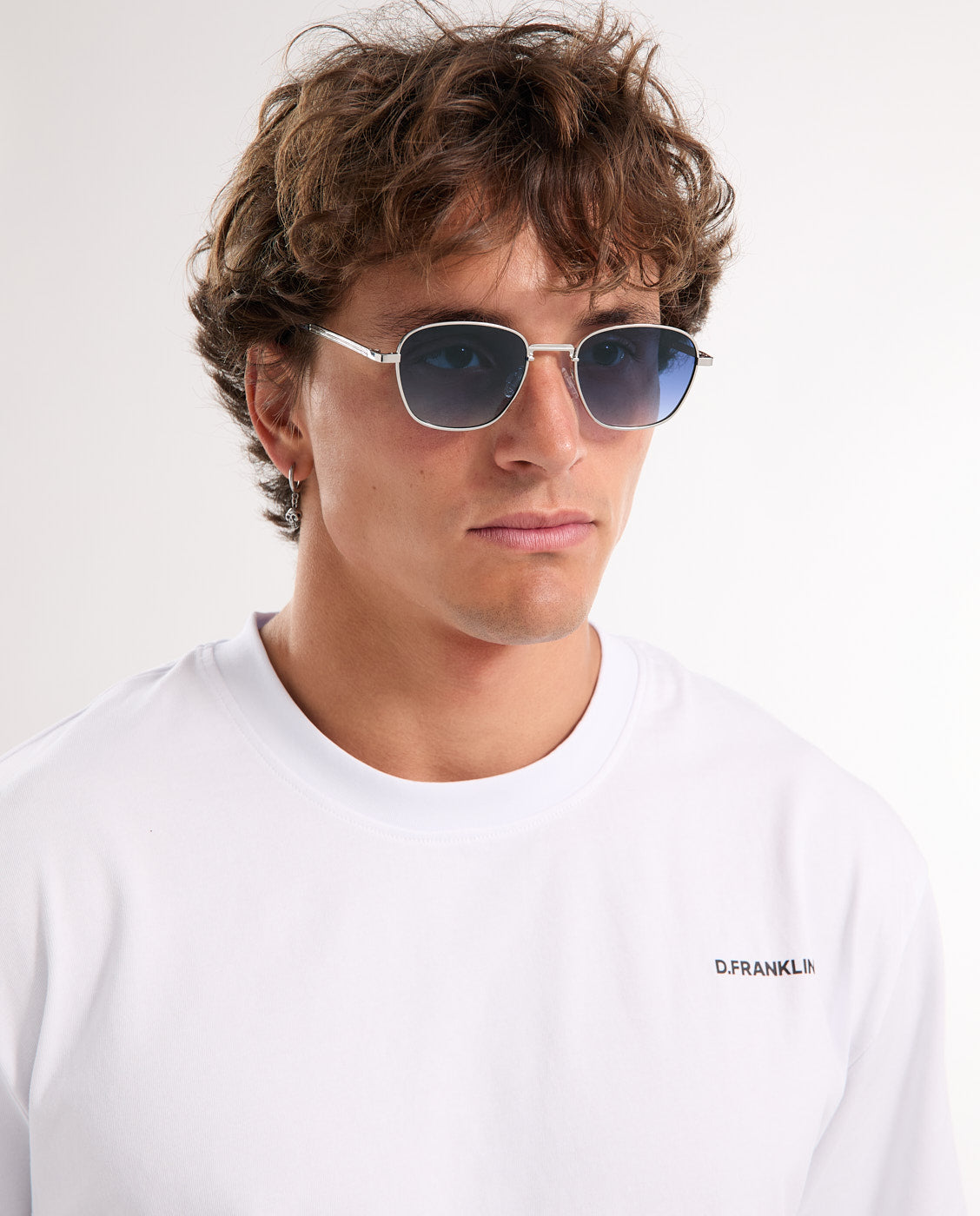 Gafas de sol unisex con forma cuadrada quad legacy - D.Franklin - Azul Azul-2