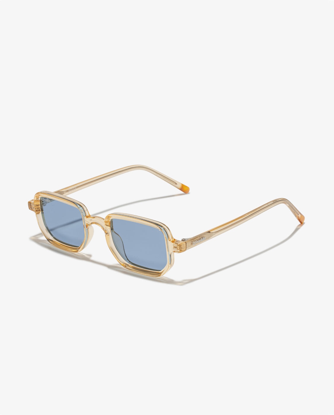 Gafas de sol unisex con forma rectangular jiggy - D.Franklin - Ámbar Ámbar-4