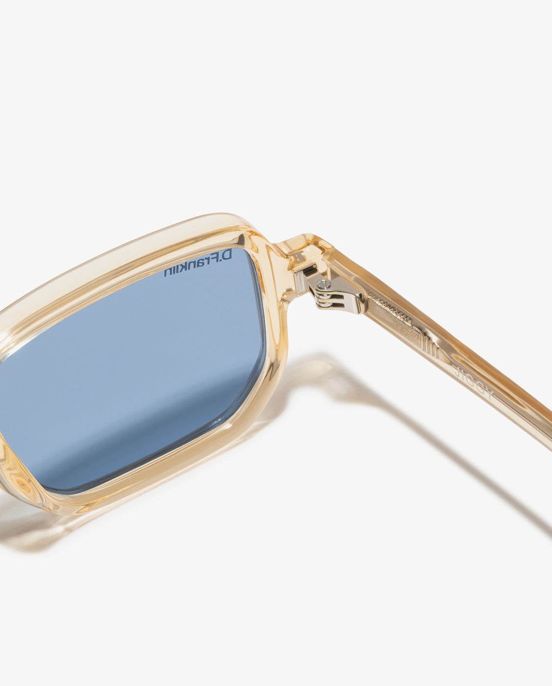 Gafas de sol unisex con forma rectangular jiggy - D.Franklin - Ámbar Ámbar-3