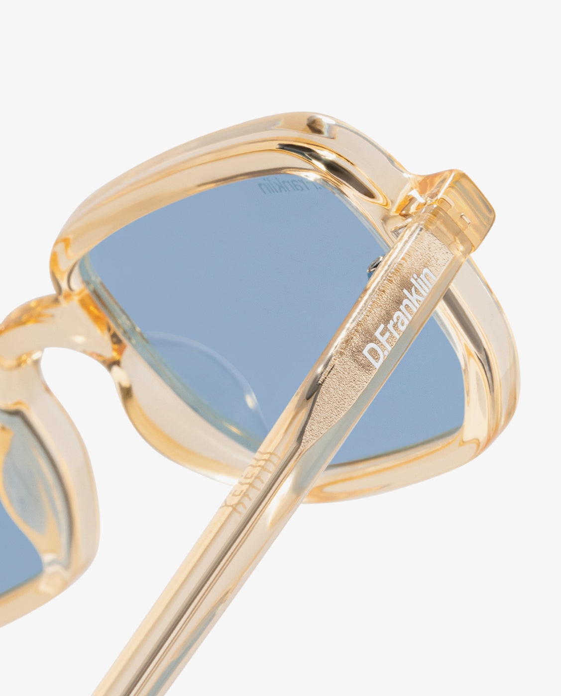 Gafas de sol unisex con forma rectangular jiggy - D.Franklin - Ámbar Ámbar-5
