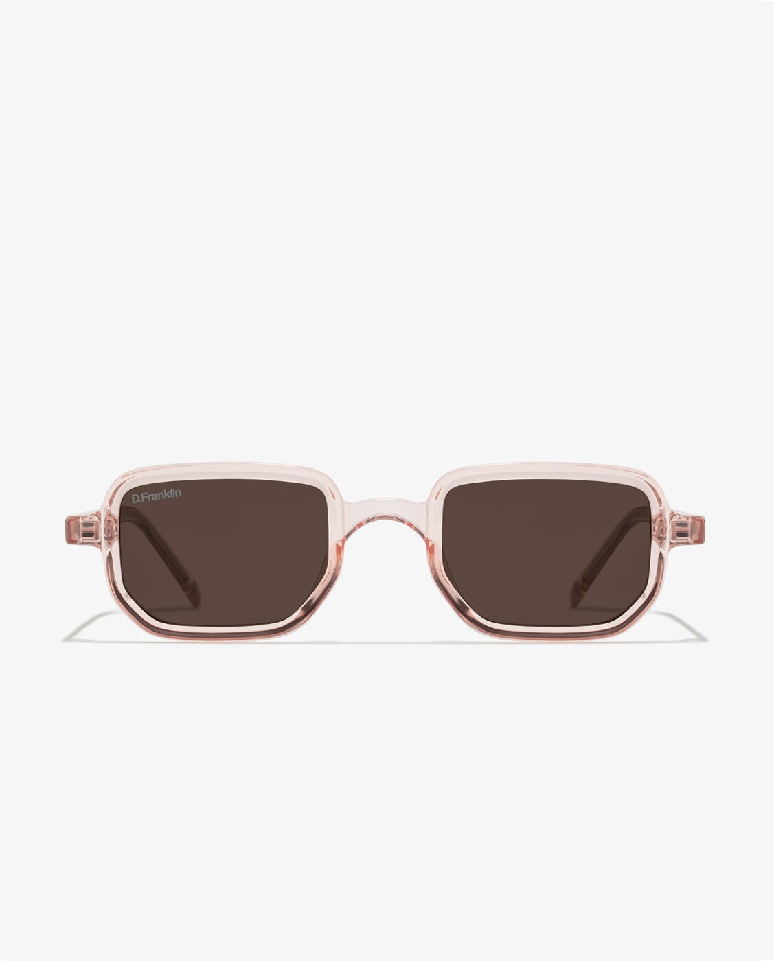 Gafas de sol unisex con forma rectangular jiggy - D.Franklin - Rosa Rosa-1