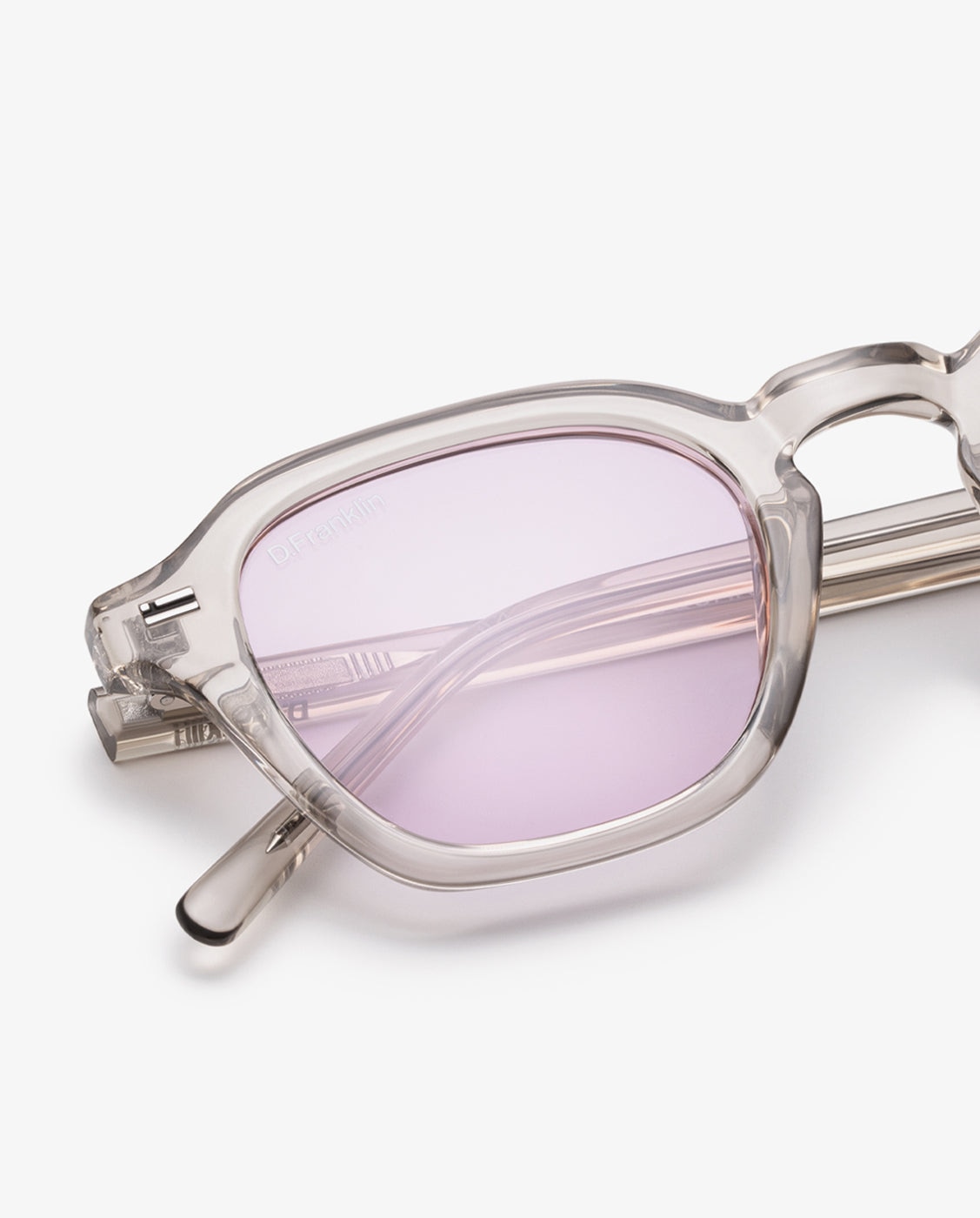Gafas de sol de mujer con forma geométrica ultra light s square - D.Franklin - Lila Lila-4