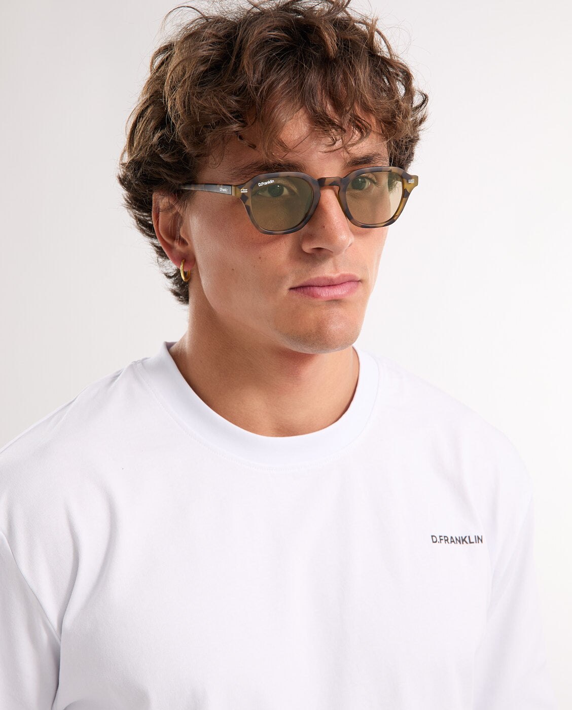 Imagen 3 de Gafas de sol unisex con forma geométrica ultra - D.Franklin - Marrón Marrón