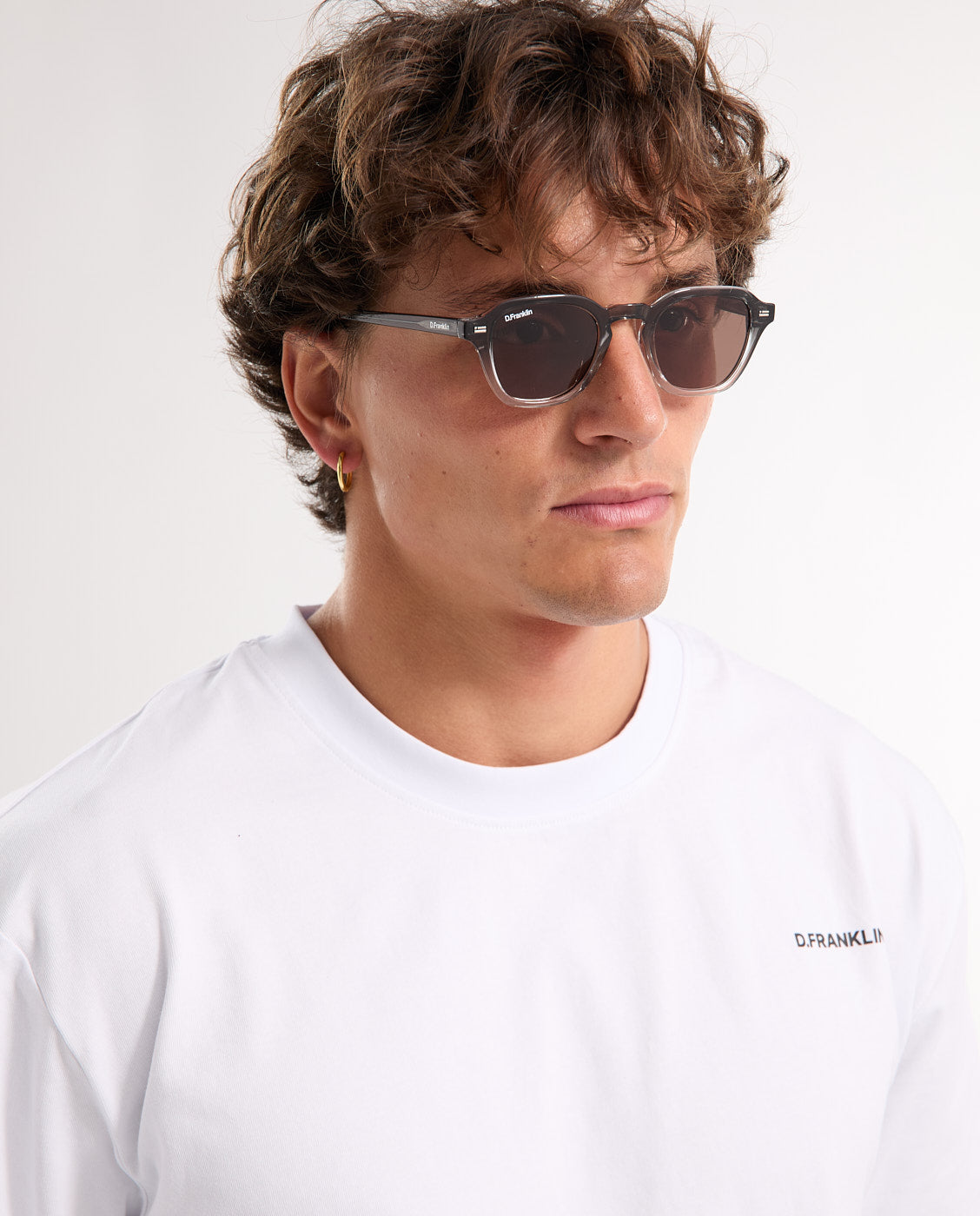 Imagen 2 de Gafas de sol unisex con forma rectangular ultra light s square - D.Franklin - Gris Gris