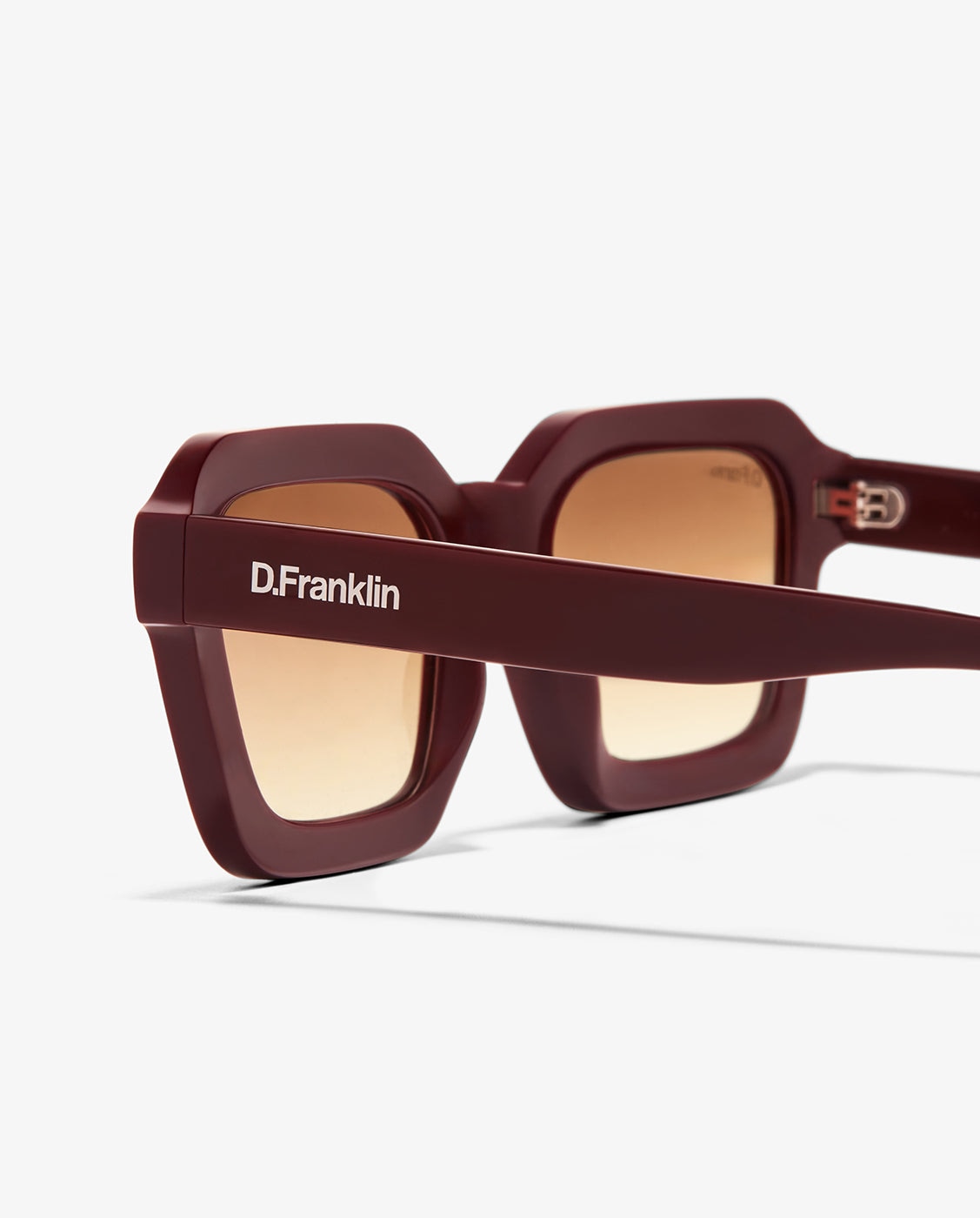 Gafas de sol unisex con forma cuadrada pitch - D.Franklin - Marrón Marrón-3