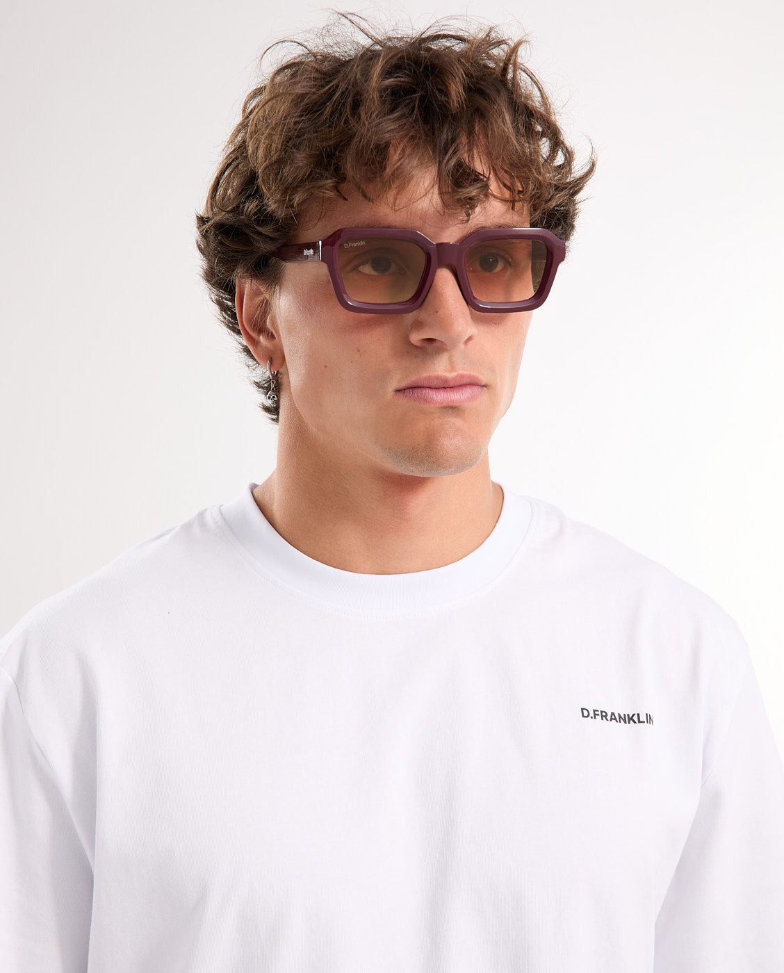 Gafas de sol unisex con forma cuadrada pitch - D.Franklin - Marrón Marrón-2
