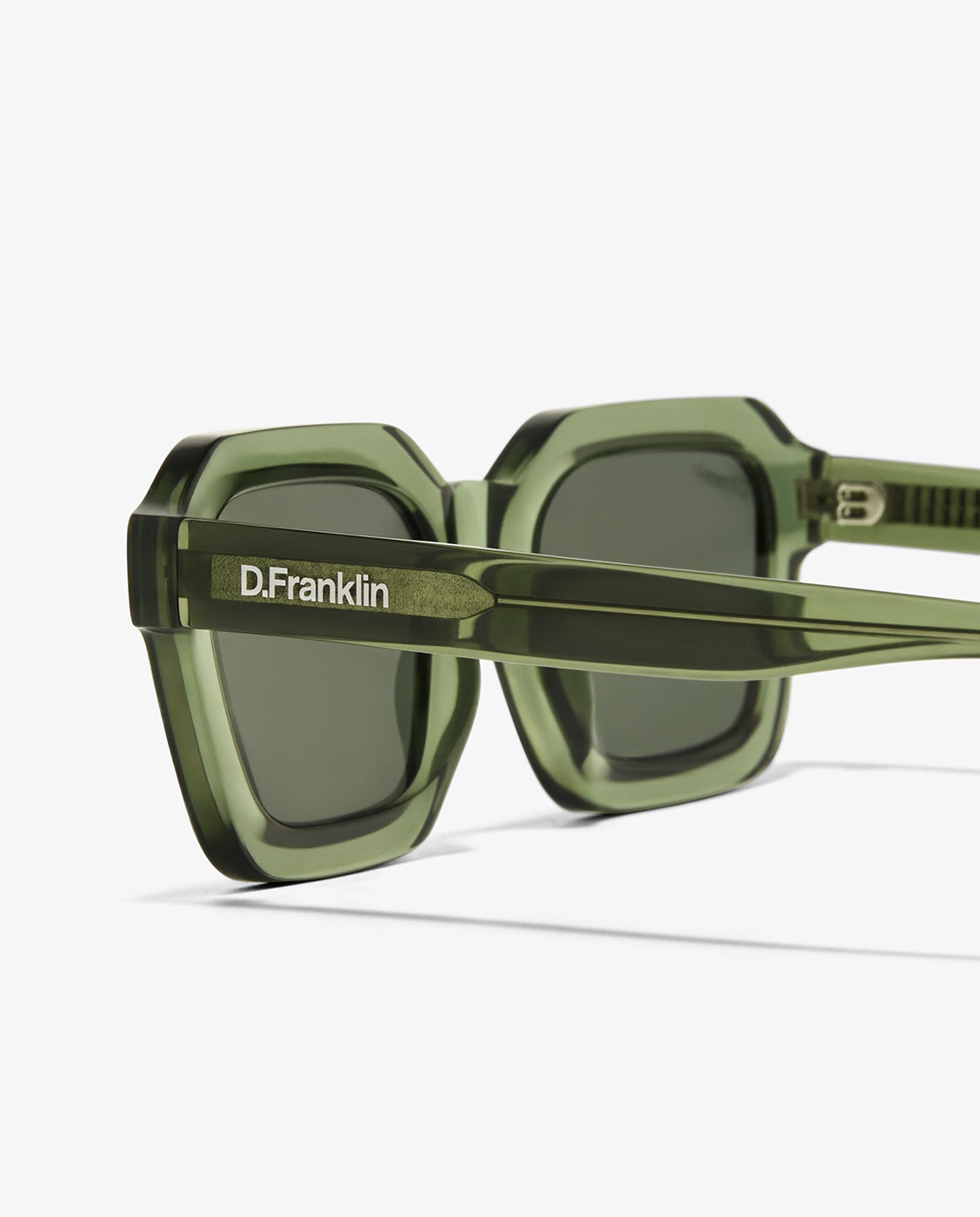 Gafas de sol unisex con forma cuadrada pitch - D.Franklin - Verde Verde-3