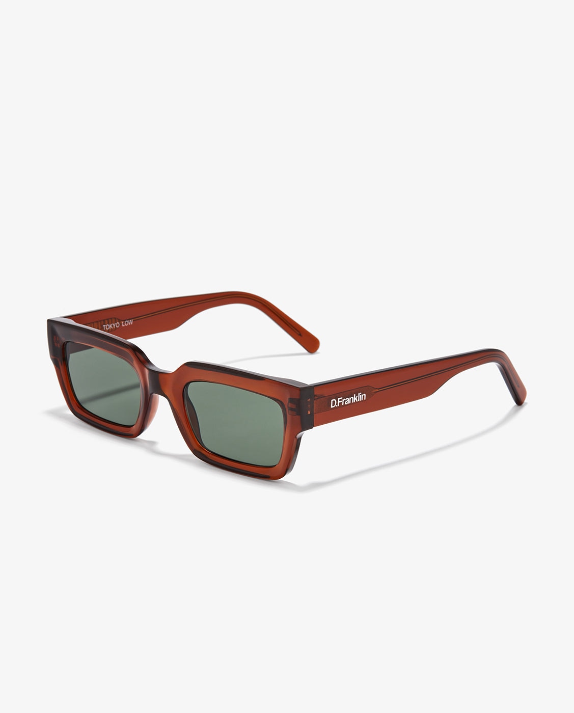 Gafas de sol unisex con forma cuadrada tokyo low - D.Franklin - Rojo Rojo-4