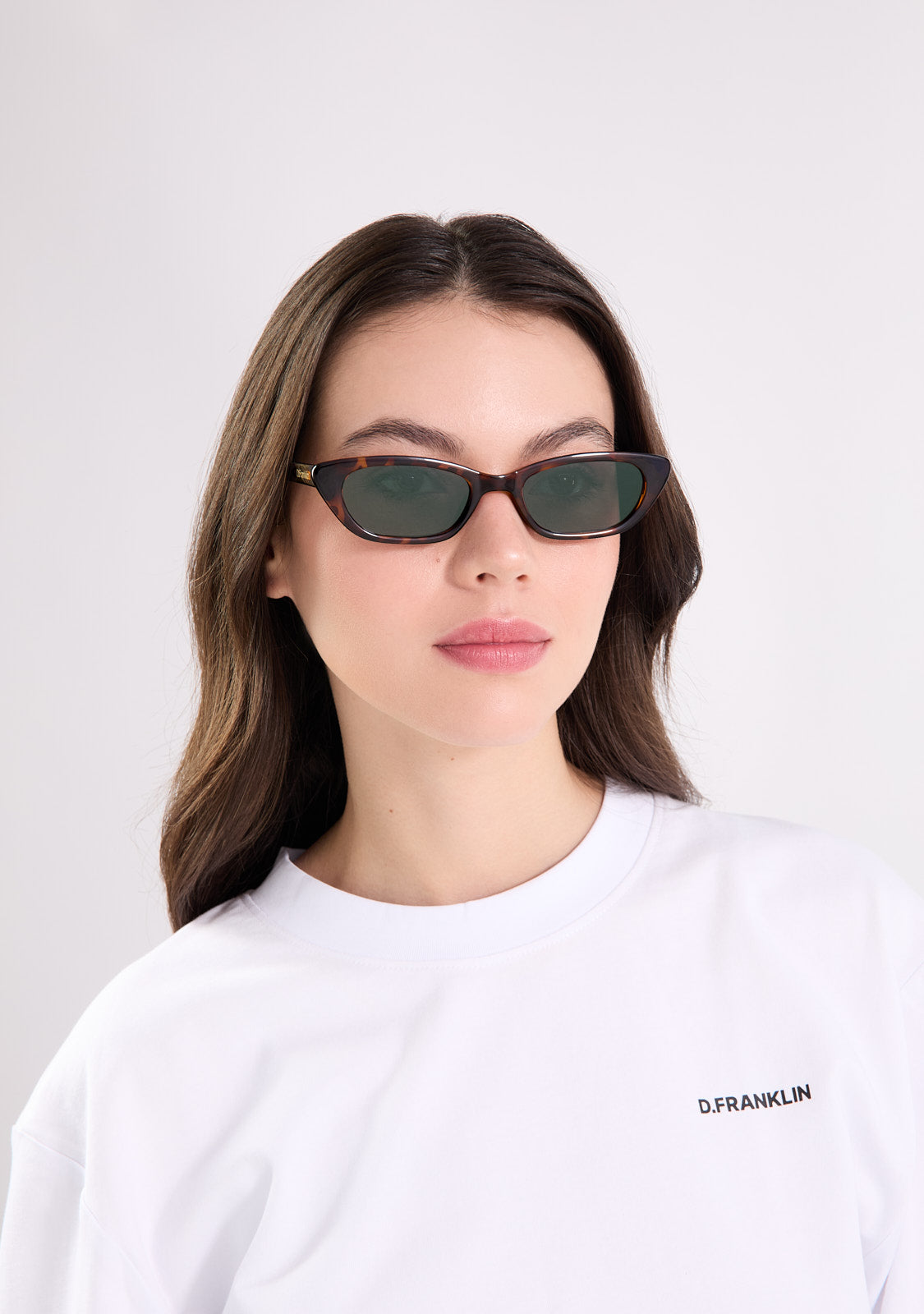 Imagen 2 de Gafas de sol de mujer con forma de ojo de gato soho - D.Franklin - Marrón claro Marrón