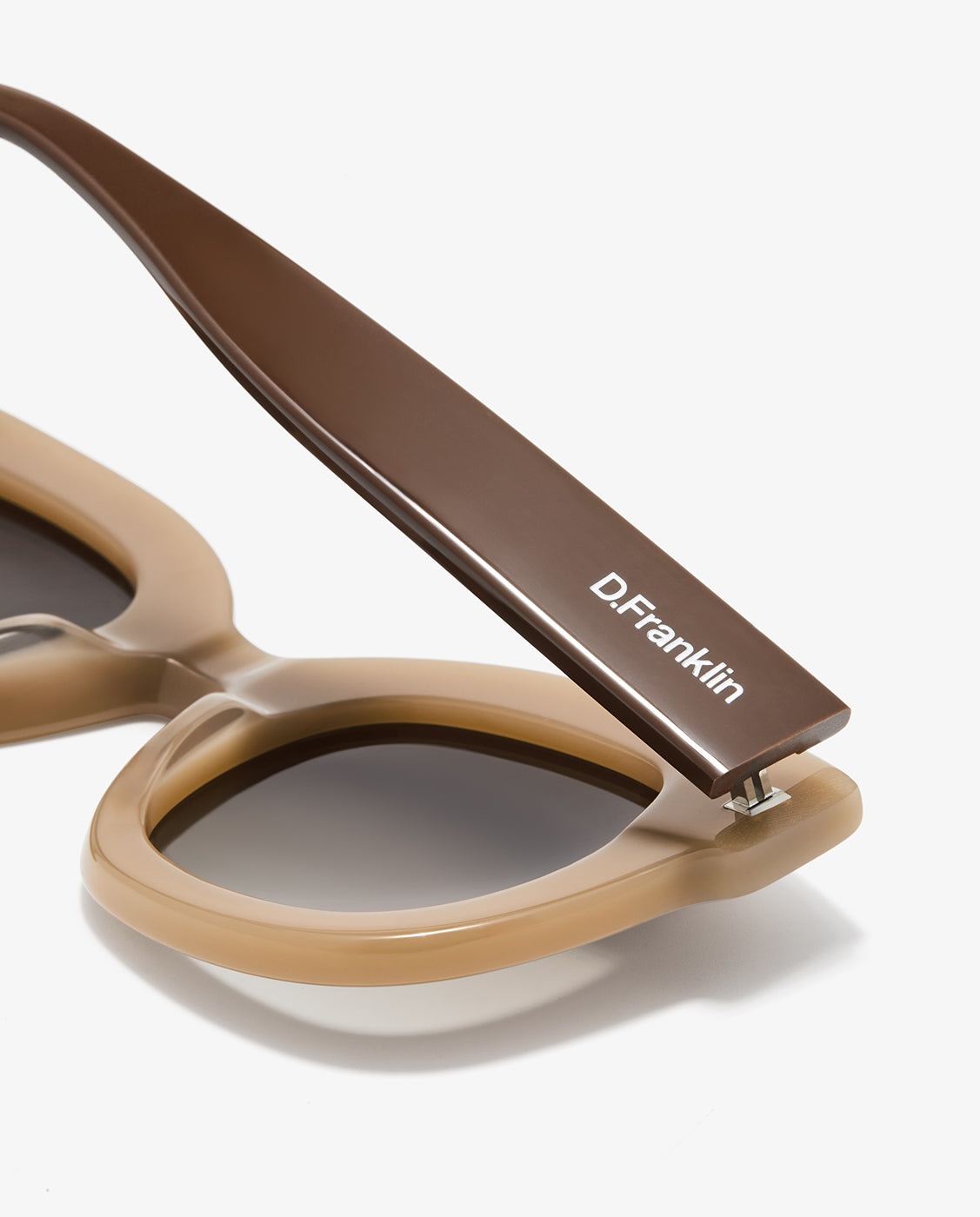 Gafas de sol de mujer con forma redonda holly - D.Franklin - Beige Beige-2