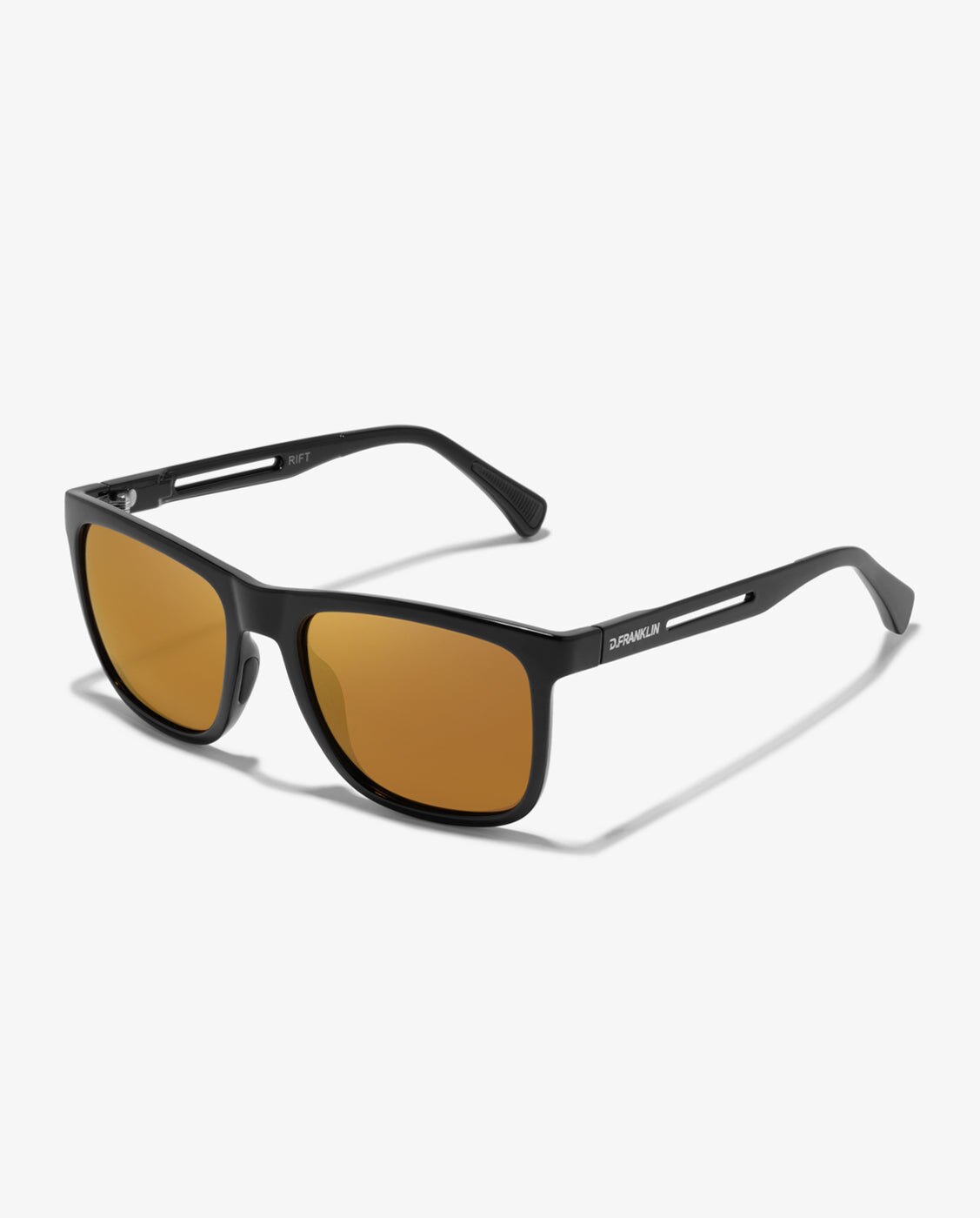 Gafas de sol unisex con forma cuadrada rift - D.Franklin - Negro Negro-3