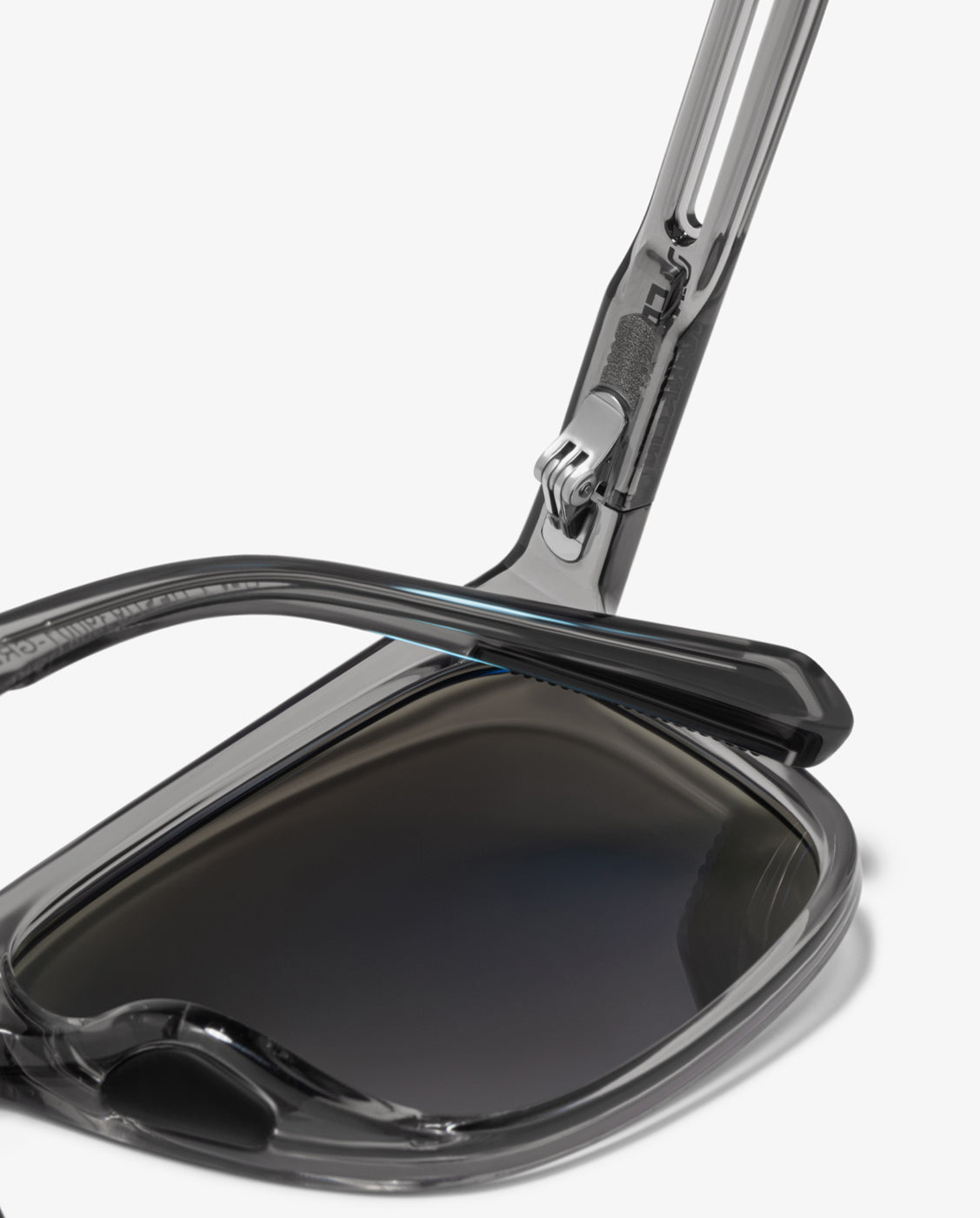 Gafas de sol unisex con forma cuadrada rift - D.Franklin - Gris Gris-2