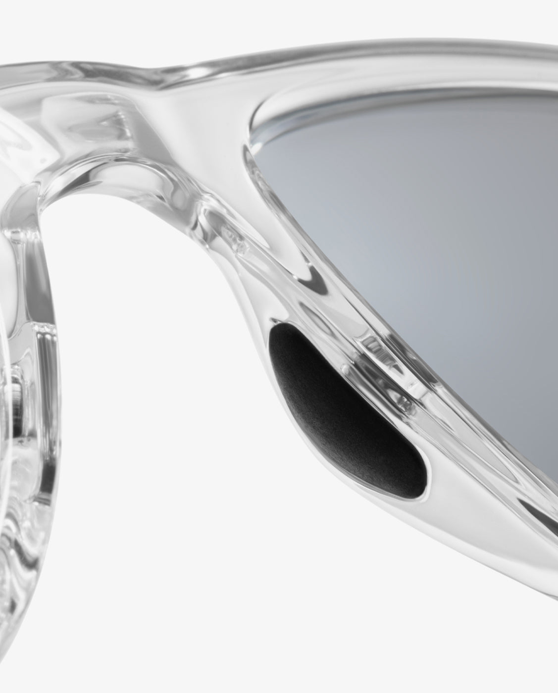 Gafas de sol unisex con forma cuadrada rift - D.Franklin - Plata Plata-5
