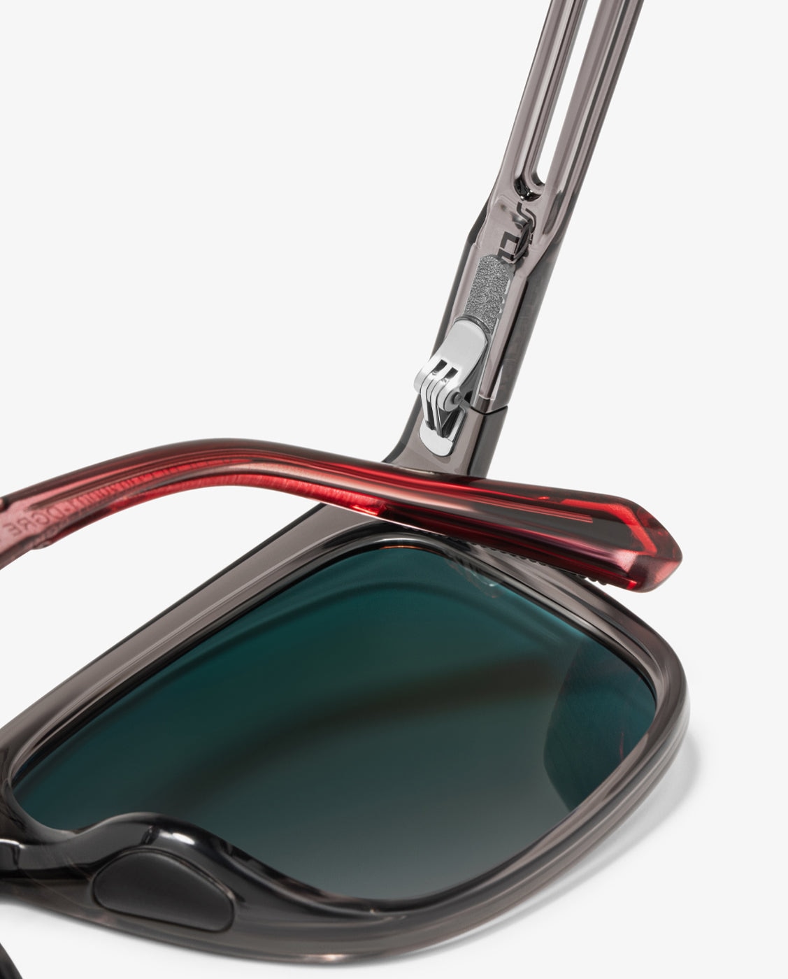 Gafas de sol unisex con forma cuadrada rift - D.Franklin - Rojo Rojo-2