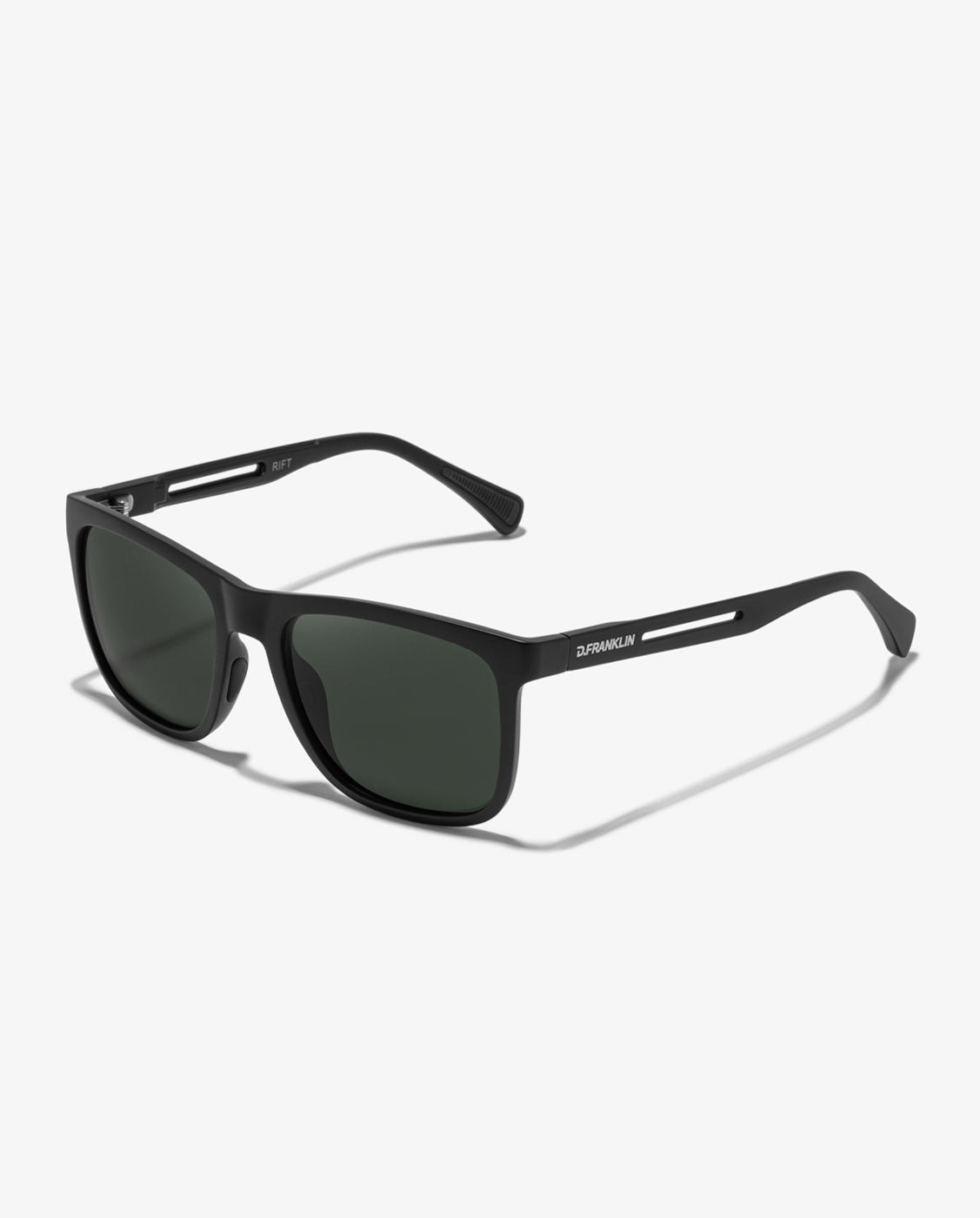 Gafas de sol unisex con forma cuadrada rift - D.Franklin - Negro Negro-3