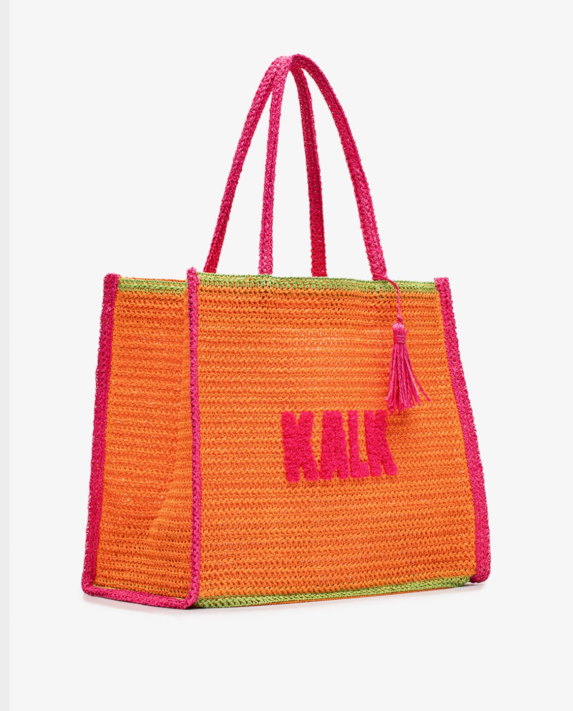 Bolso de playa arena - Kalk - Naranja Naranja-3