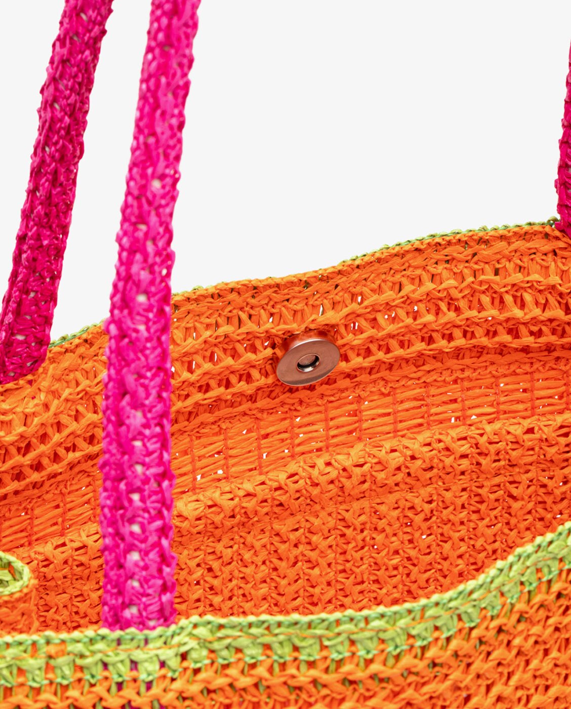 Bolso de playa arena - Kalk - Naranja Naranja-4