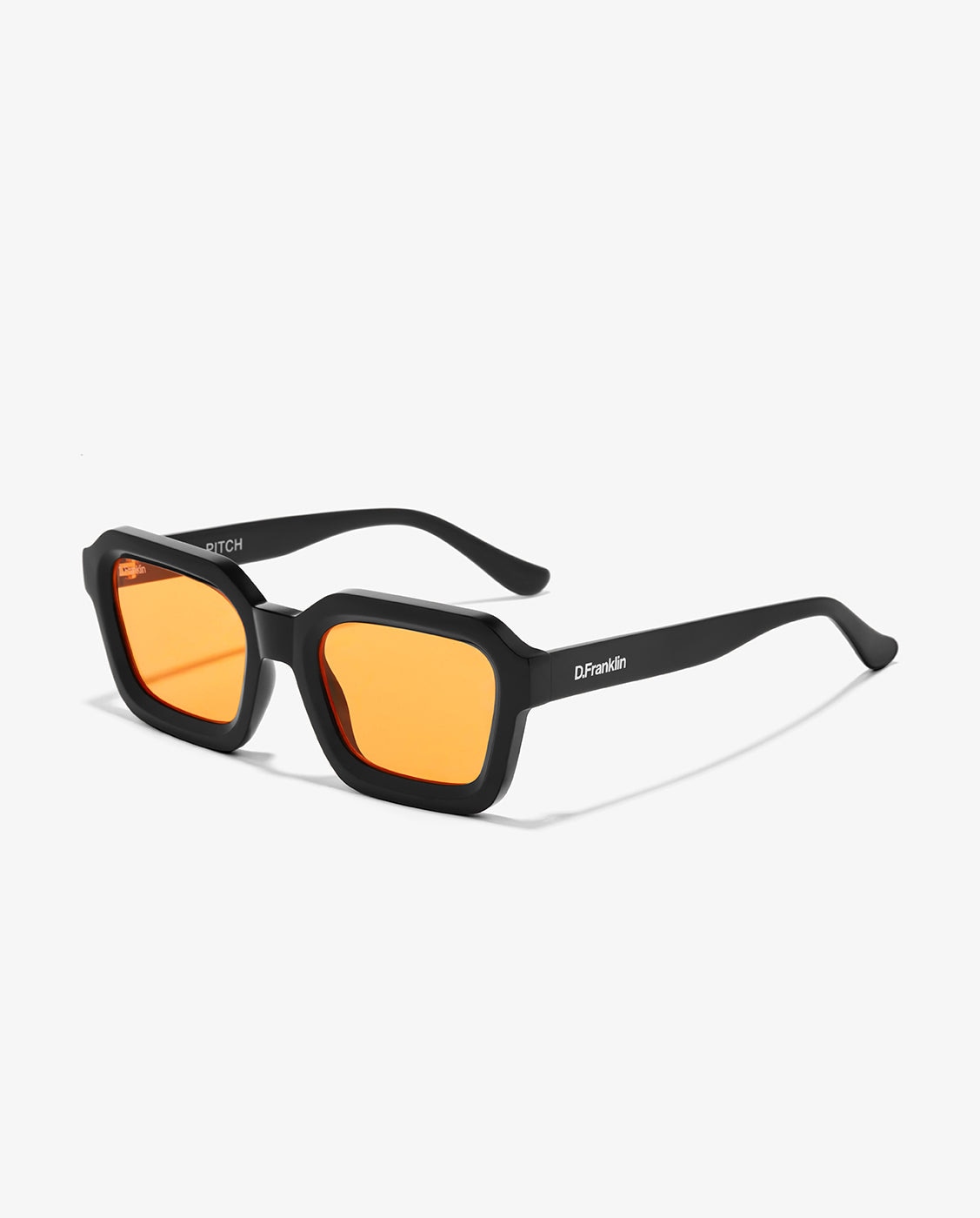 Gafas de sol unisex con forma cuadrada pitch - D.Franklin - Naranja Naranja-4