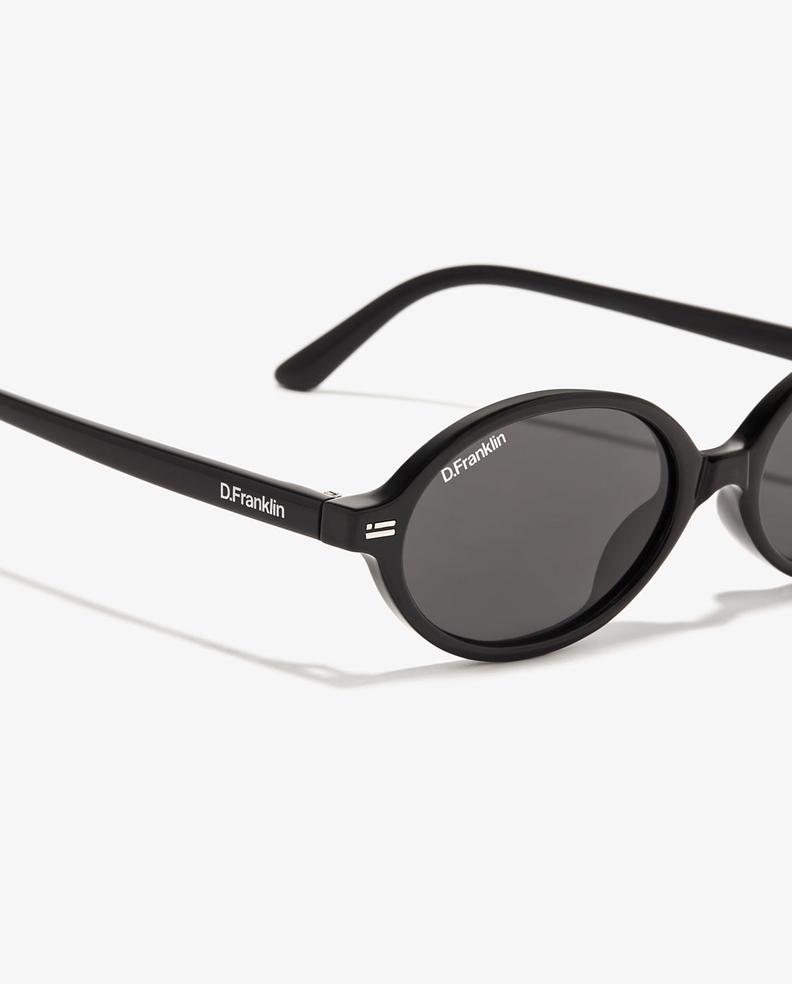 Imagen 3 de Gafas de sol de mujer con forma redonda ultra light ellipse - D.Franklin - Negro Negro
