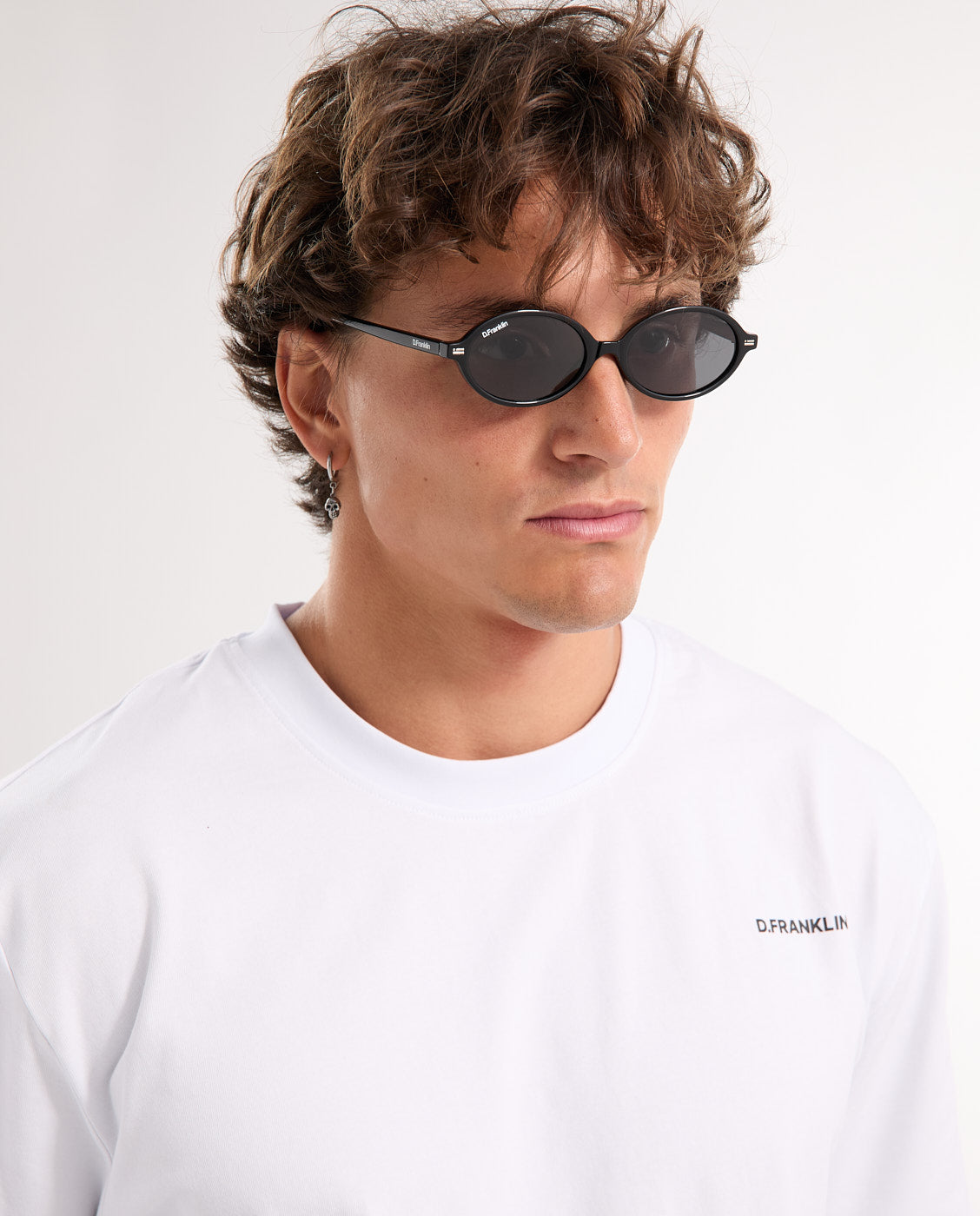 Imagen 3 de Gafas de sol de mujer con forma redonda ultra - D.Franklin - Negro Negro
