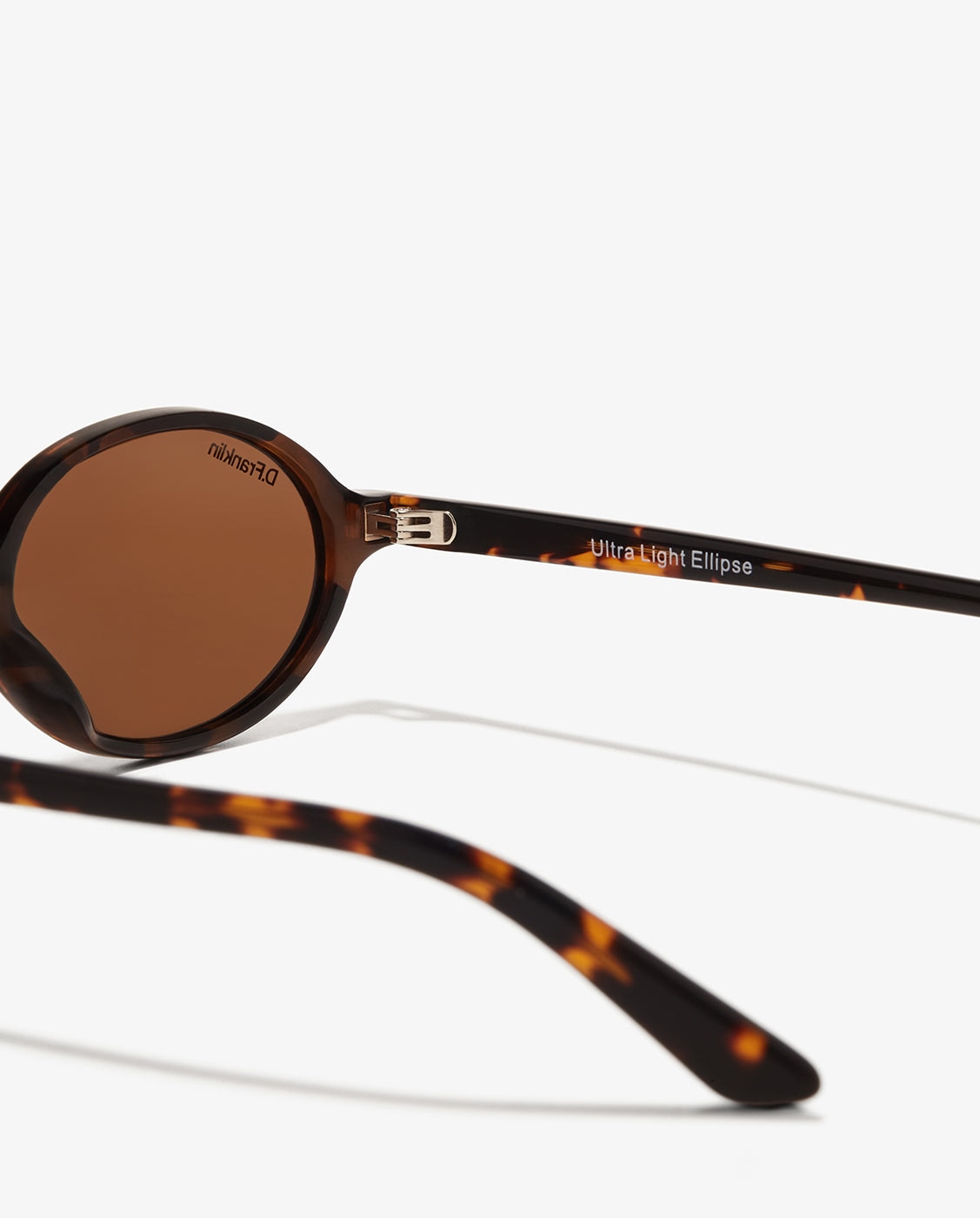 Gafas de sol de mujer con forma redonda ultra light ellipse - D.Franklin - Beige Marrón-5