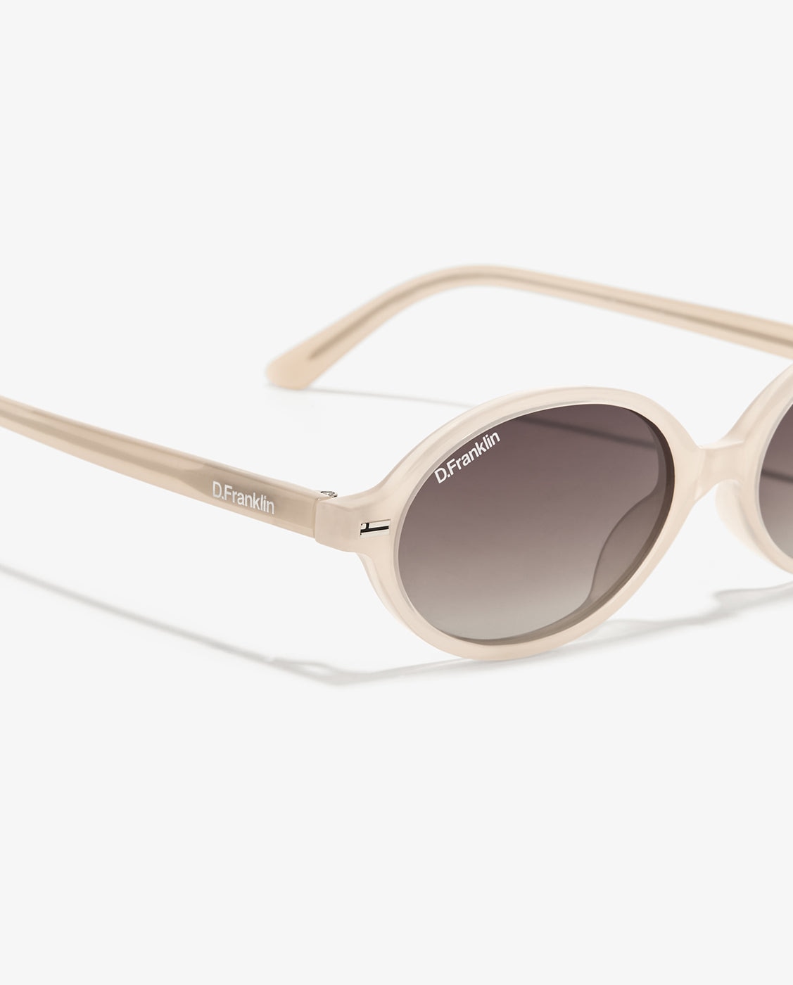 Gafas de sol de mujer con forma redonda ultra light ellipse - D.Franklin - Beige Beige-3