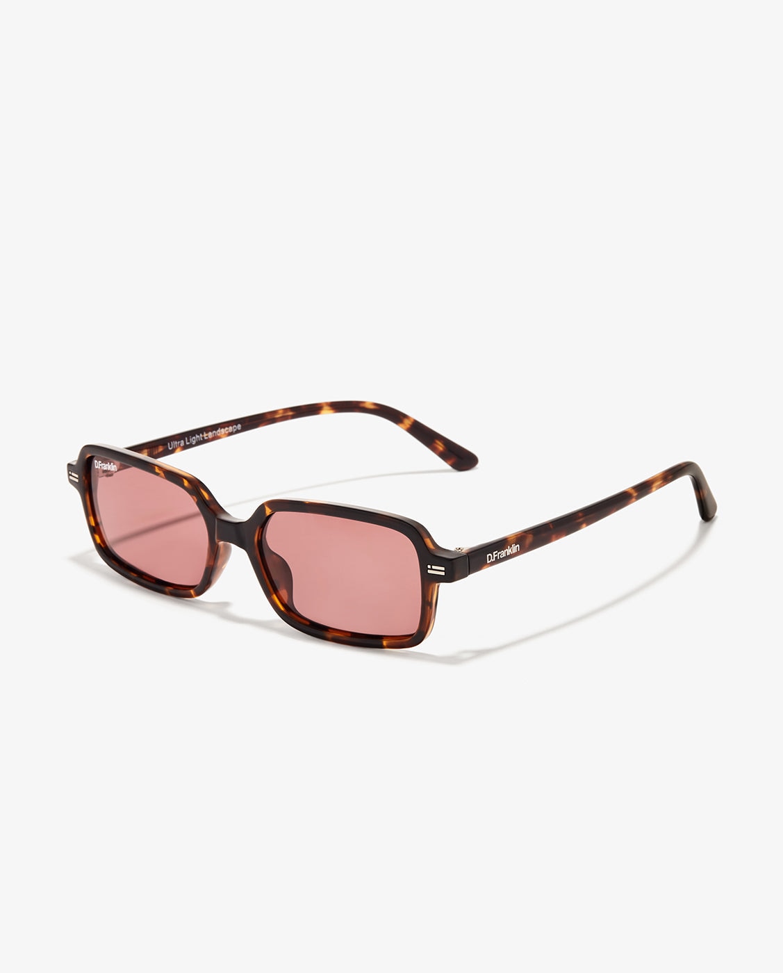 Gafas de sol unisex con forma cuadrada ultra light landscape - D.Franklin - Marrón claro Marrón claro-3