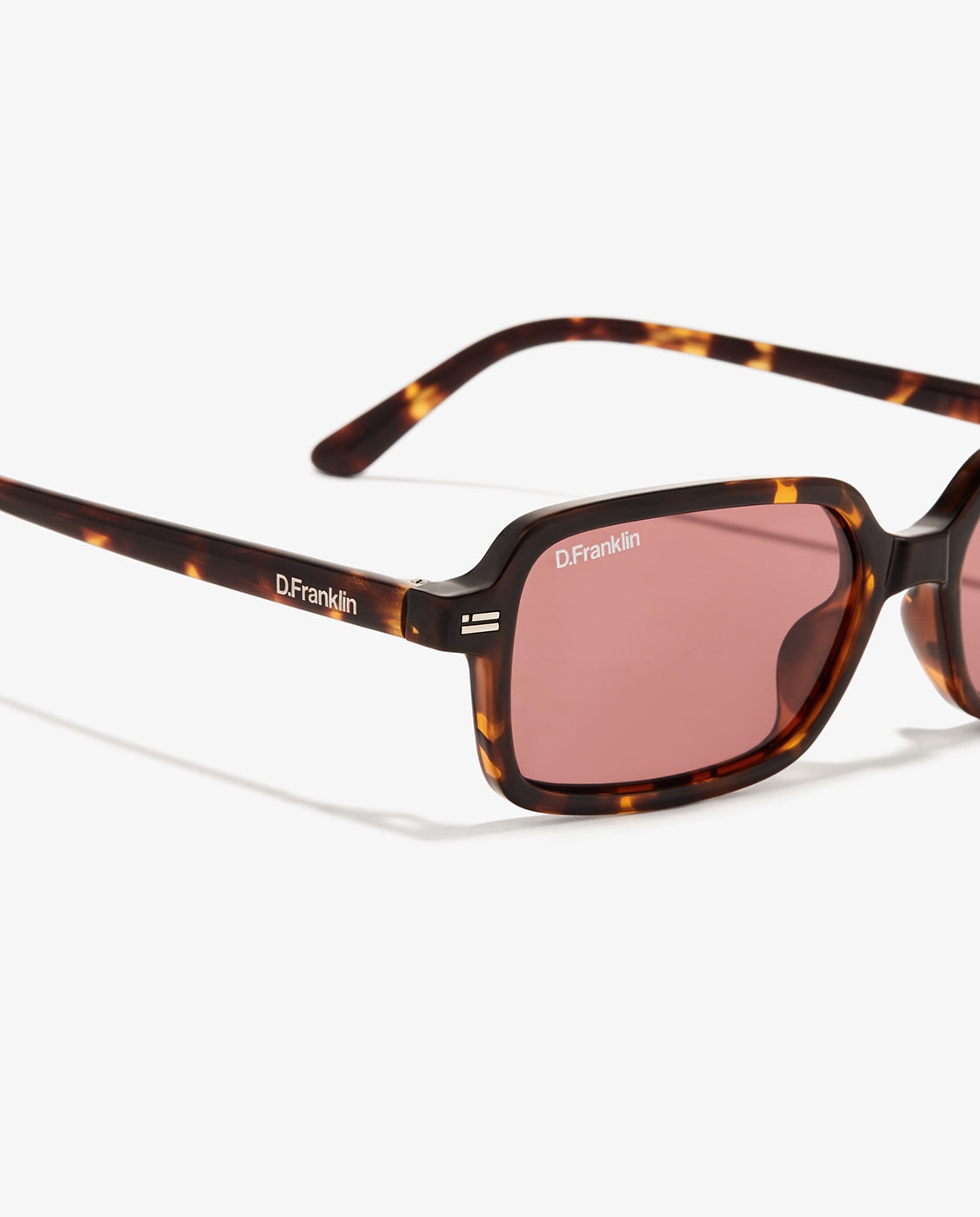 Gafas de sol unisex con forma cuadrada ultra light landscape - D.Franklin - Marrón claro Marrón claro-2