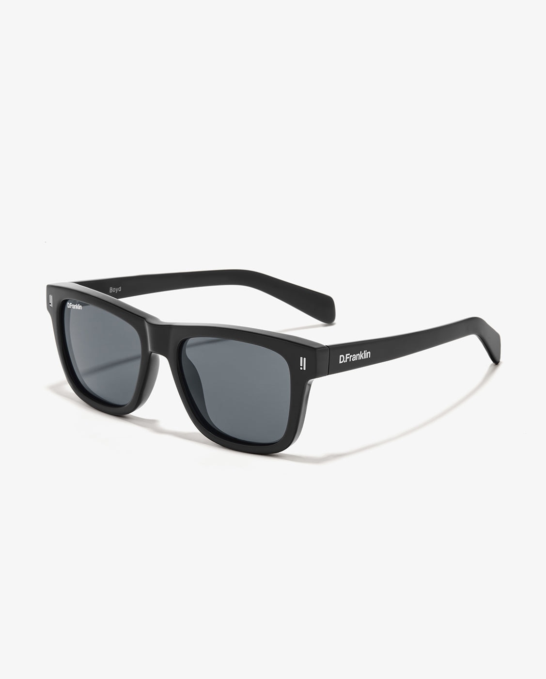 Gafas de sol unisex con forma cuadrada boyd - D.Franklin - Negro Negro-3