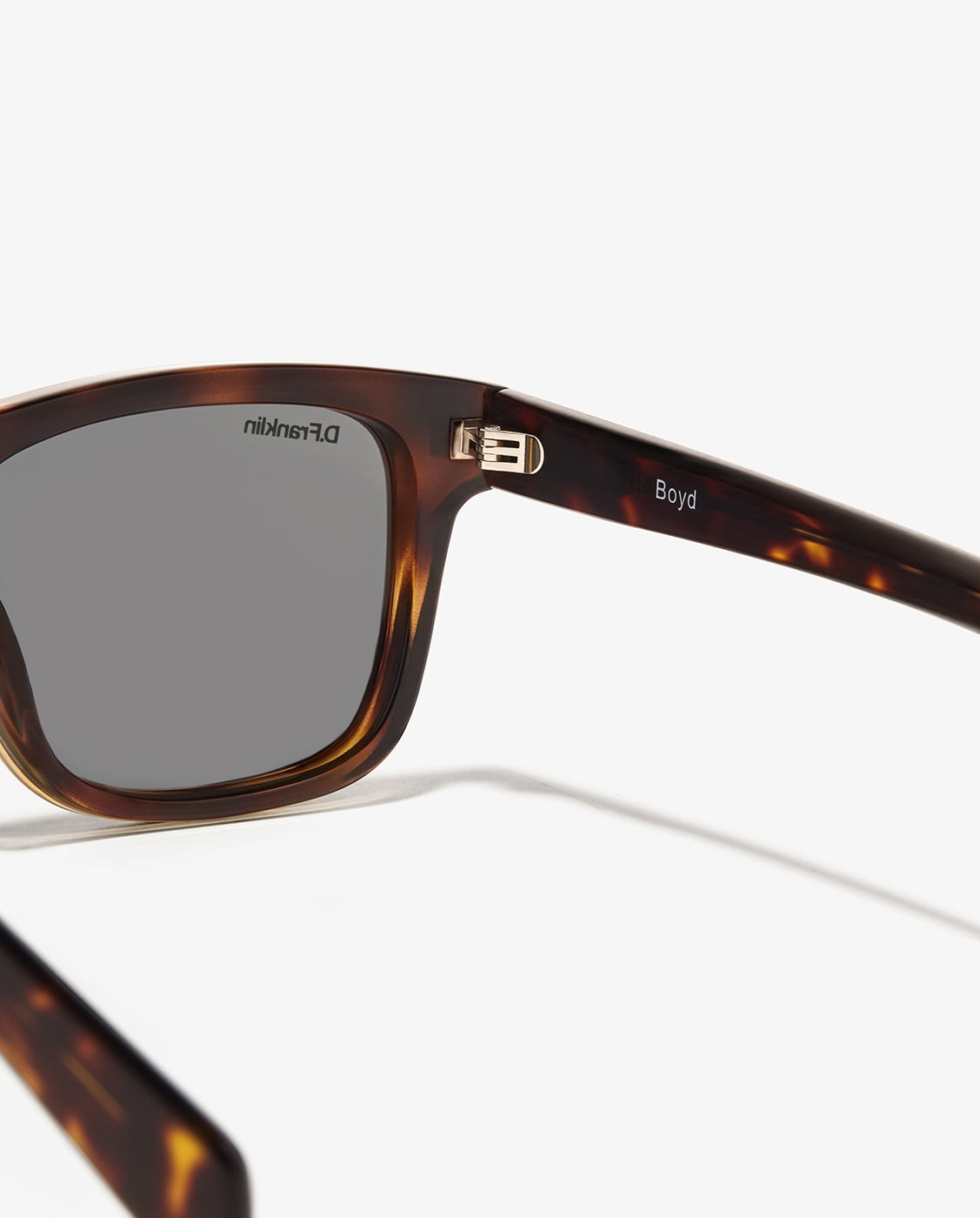 Gafas de sol unisex con forma cuadrada boyd - D.Franklin - Marrón claro Marrón claro-4