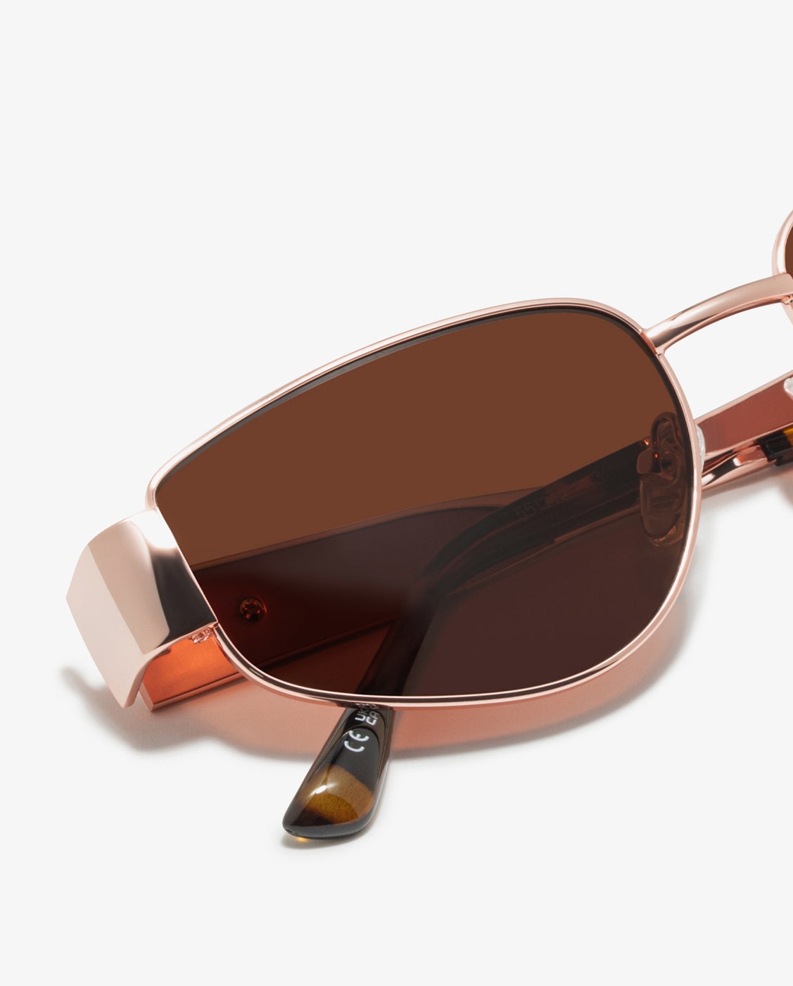 Gafas de sol unisex con forma cuadrada cuprum pilot - D.Franklin - Marrón Marrón-3