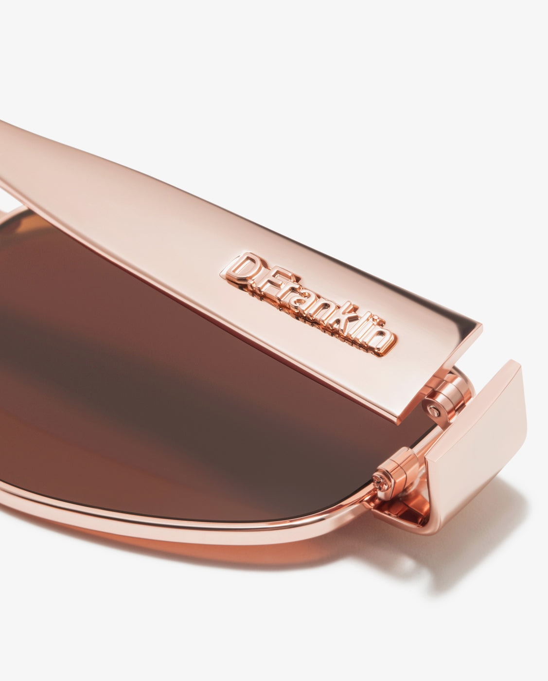 Gafas de sol unisex con forma cuadrada cuprum pilot - D.Franklin - Marrón Marrón-5