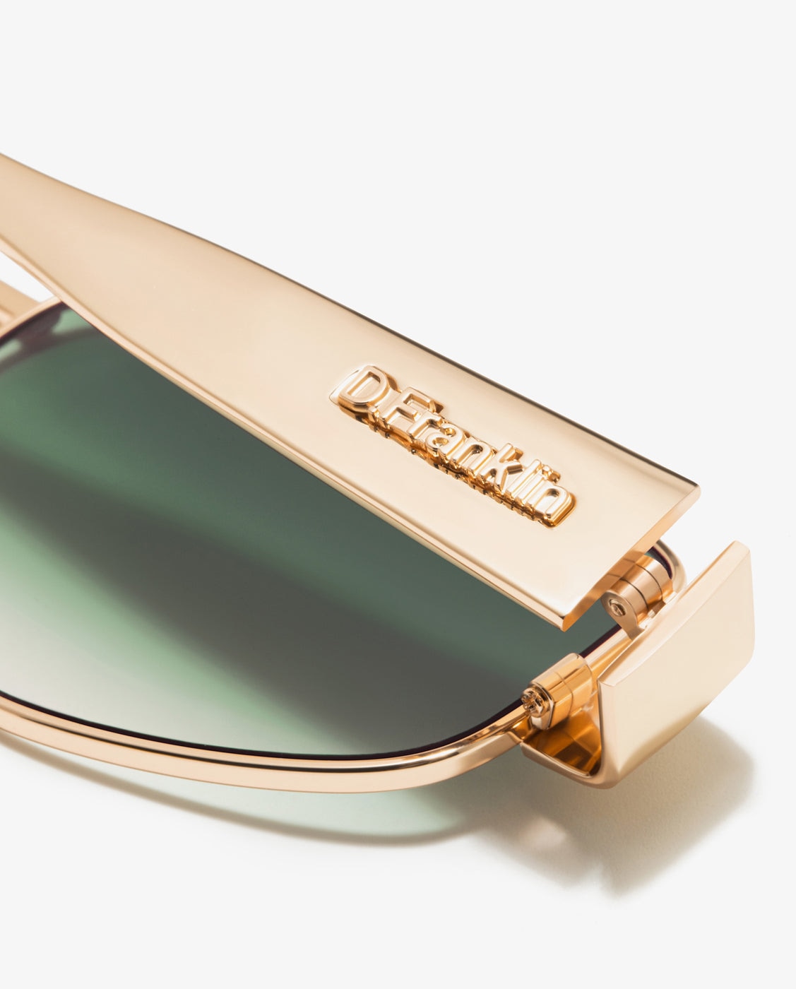 Gafas de sol unisex con forma cuadrada cuprum pilot - D.Franklin - Verde Verde-5