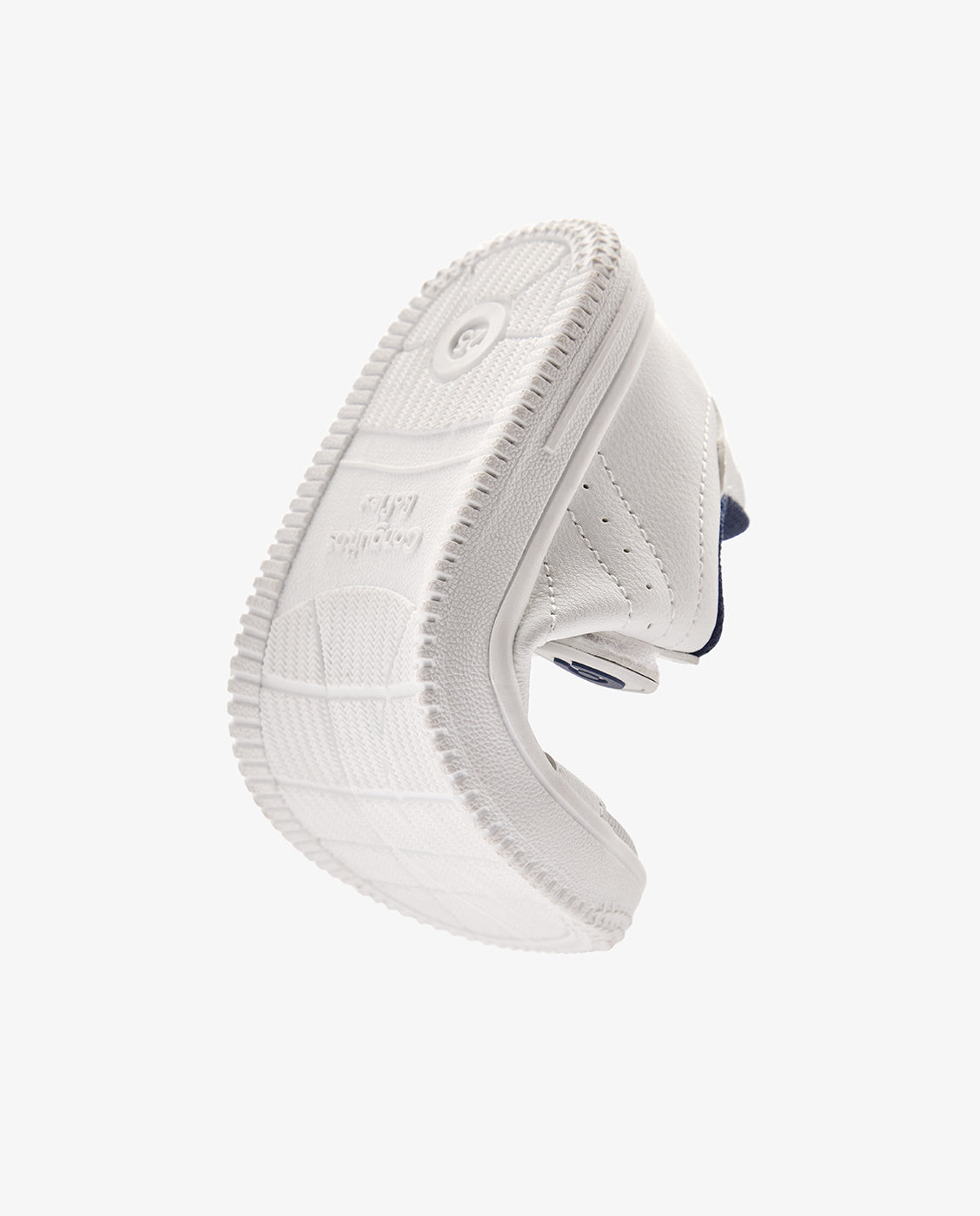 Zapatillas Barefoot de niño con tira adherente - Conguitos - Blanco / Azul Blanco / Azul-3