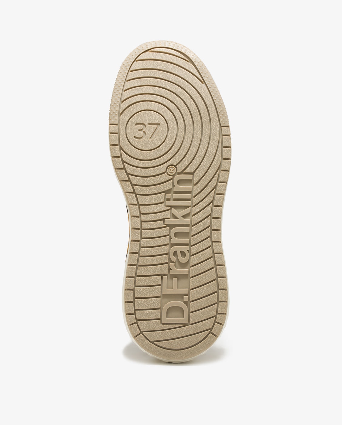 Zapatillas deportivas de mujer de piel con estampado animal print - D.Franklin - Beige Beige-4