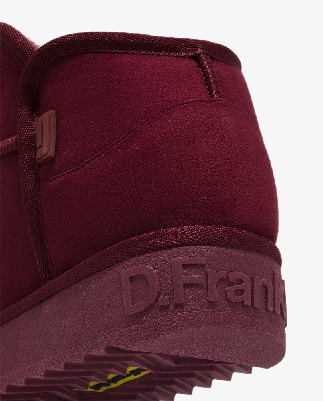Botas de pelo de mujer estilo australianas de corte bajo nordic low - D.Franklin - Rojo Rojo-2