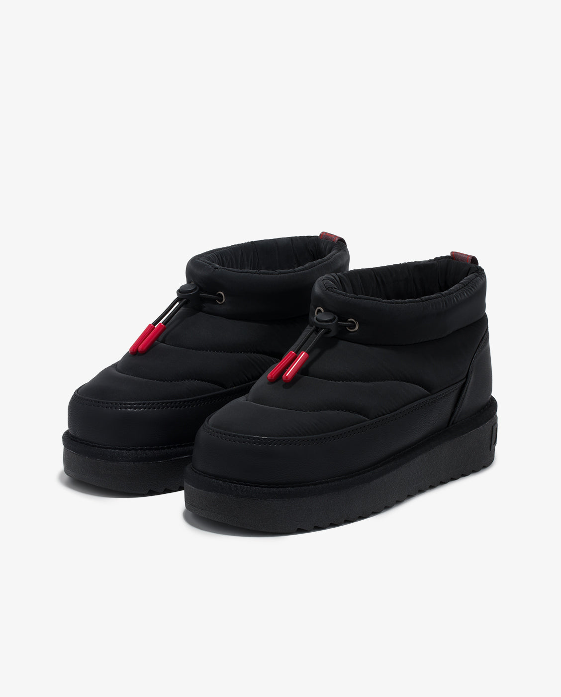Botines de mujer acolchados con forro interior Nordic bomb - D.Franklin - Negro Negro-4