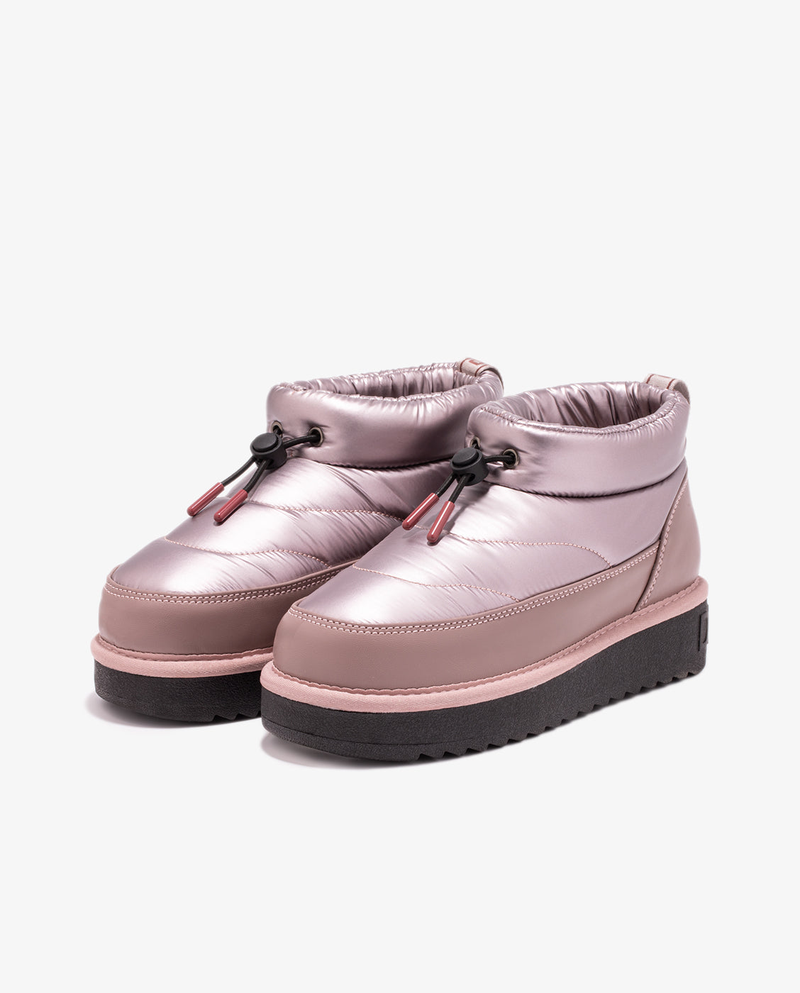 Botines de mujer acolchados con forro interior Nordic bomb - D.Franklin - Oro Oro-2