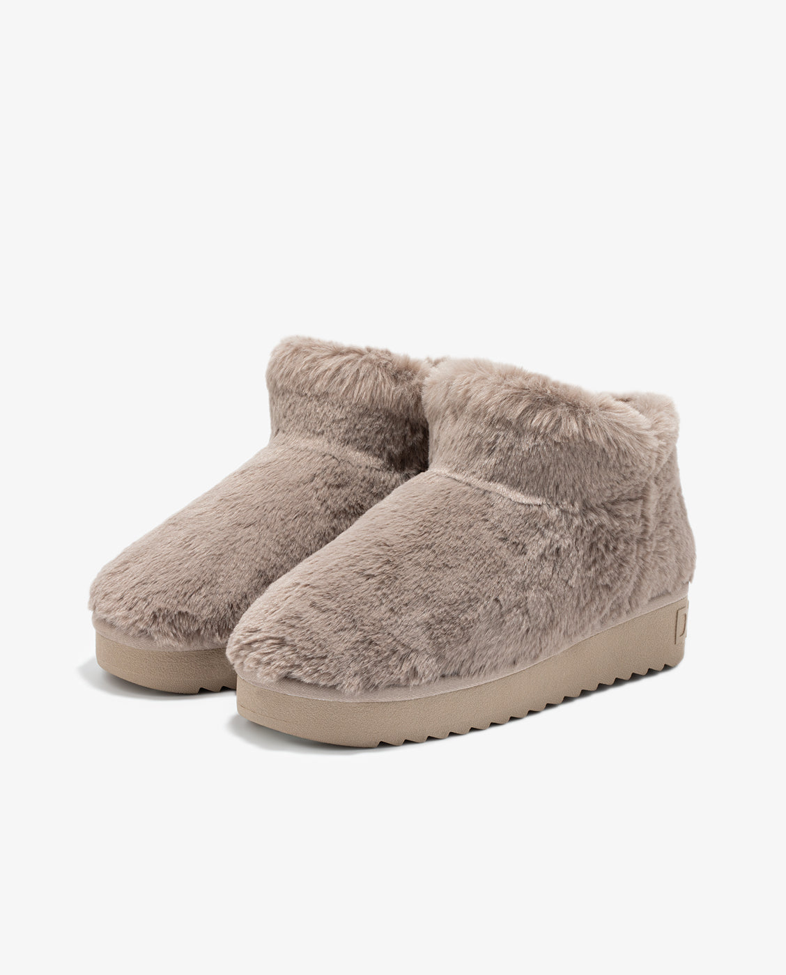 Botas de mujer estilo australianas con forro de pelo Nordic fur - D.Franklin - Marrón claro Marrón claro-3