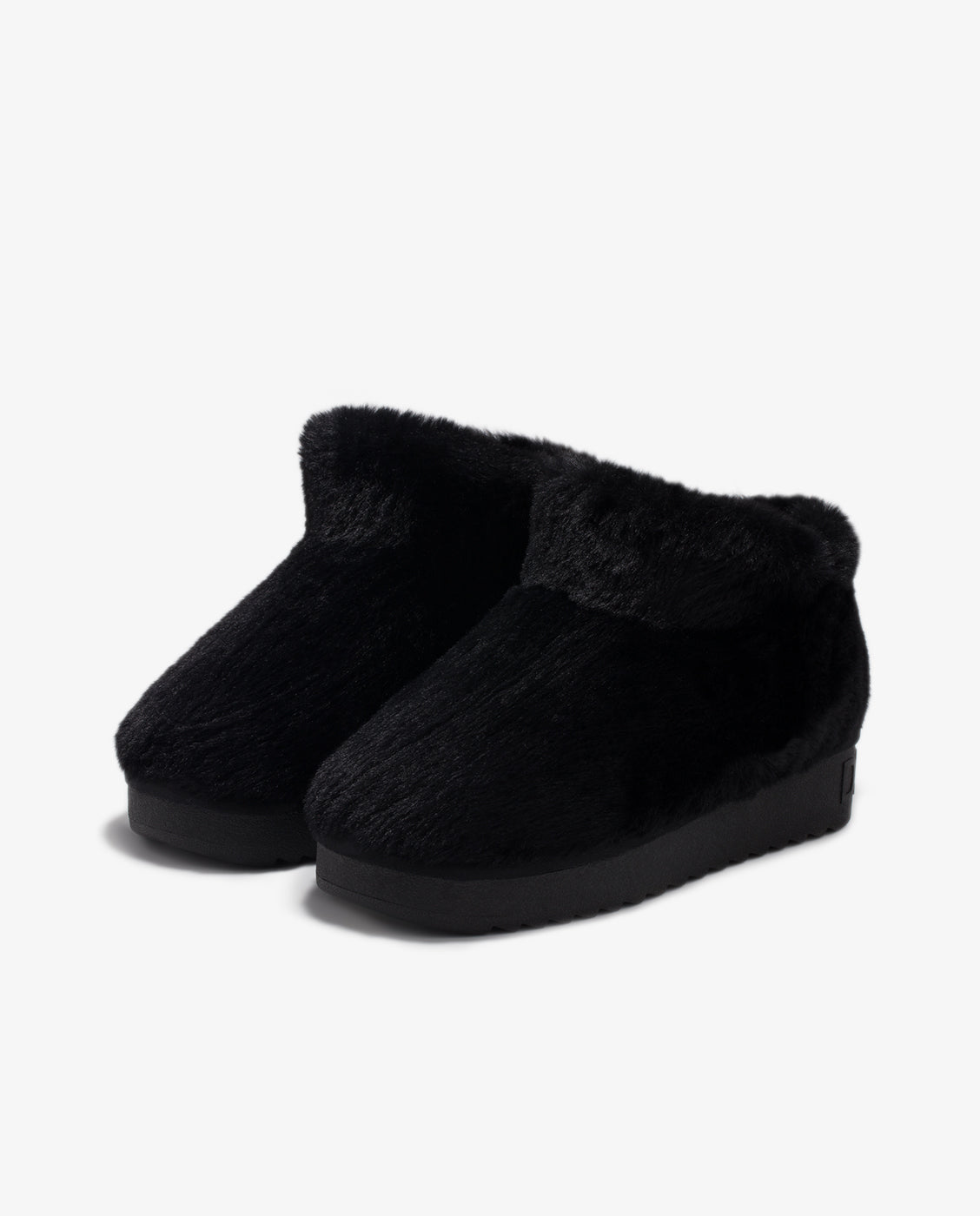 Botas de mujer estilo australianas con forro de pelo Nordic fur - D.Franklin - Negro Negro-3