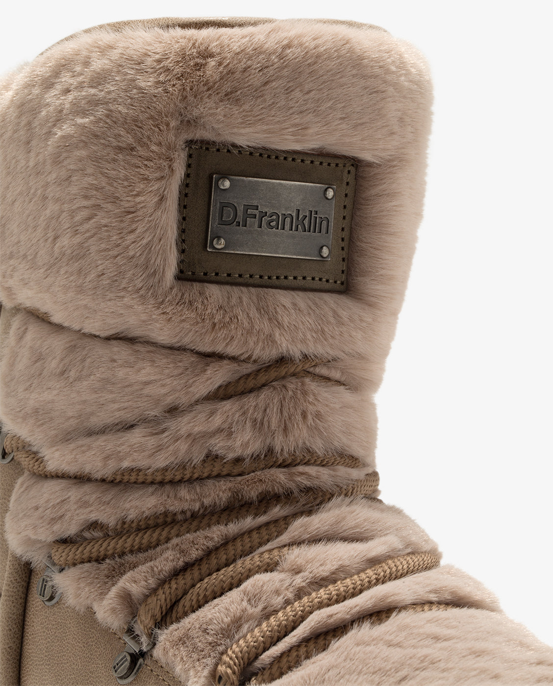 Botas de mujer estilo australianas con forro de pelo Nordic trk - D.Franklin - Marrón Marrón-4