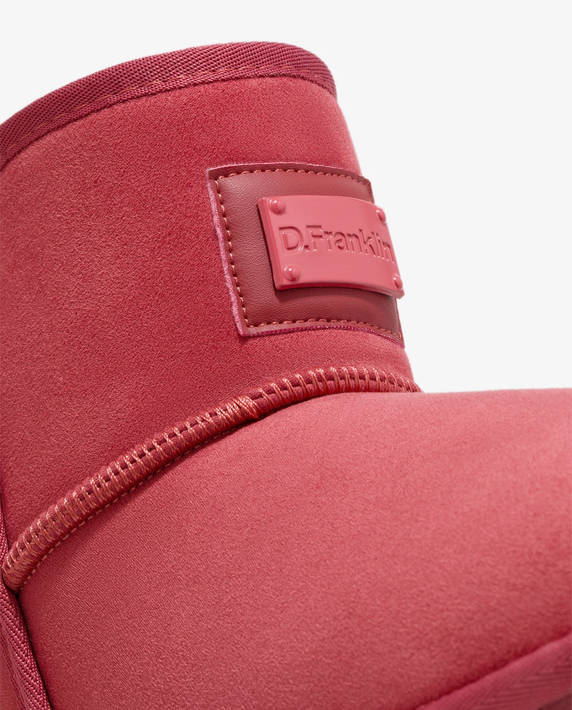 Botas de mujer estilo australianas con plataforma Nordic basic - D.Franklin - Rojo Rojo-2