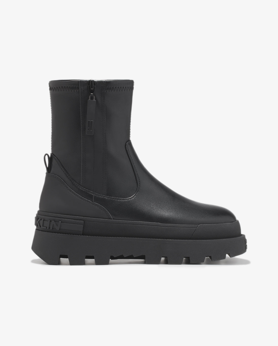D.Franklin - Botas de mujer corte medio All track zip.