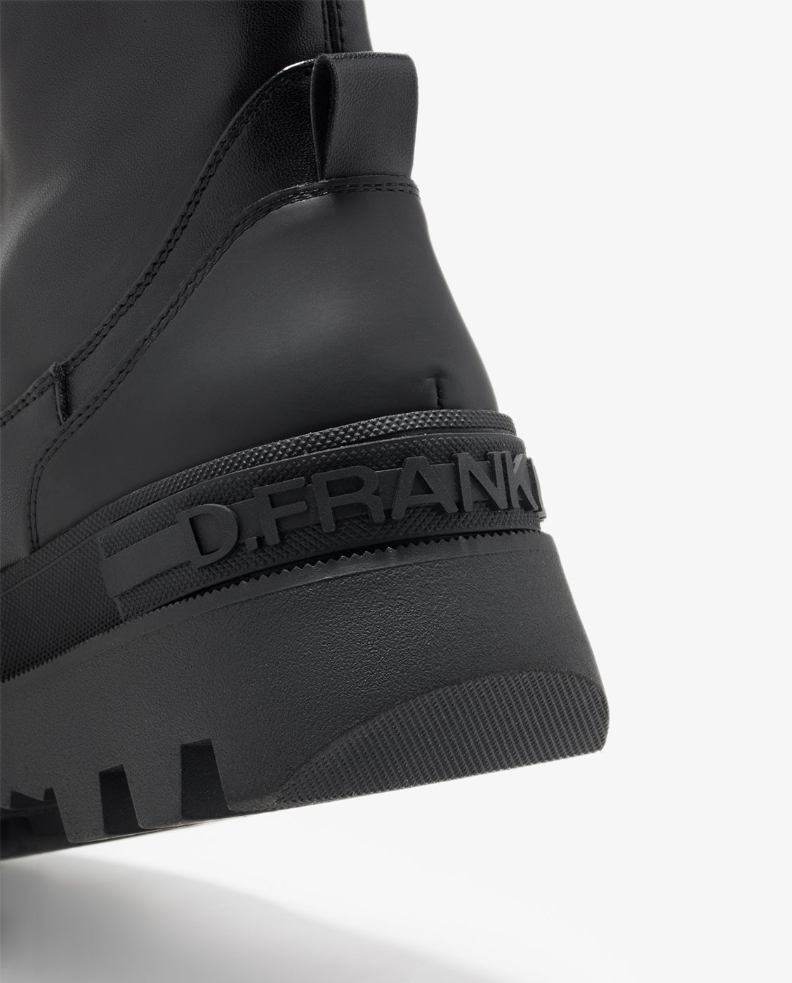 Botas de mujer corte medio All track zip - D.Franklin - Negro Negro-3