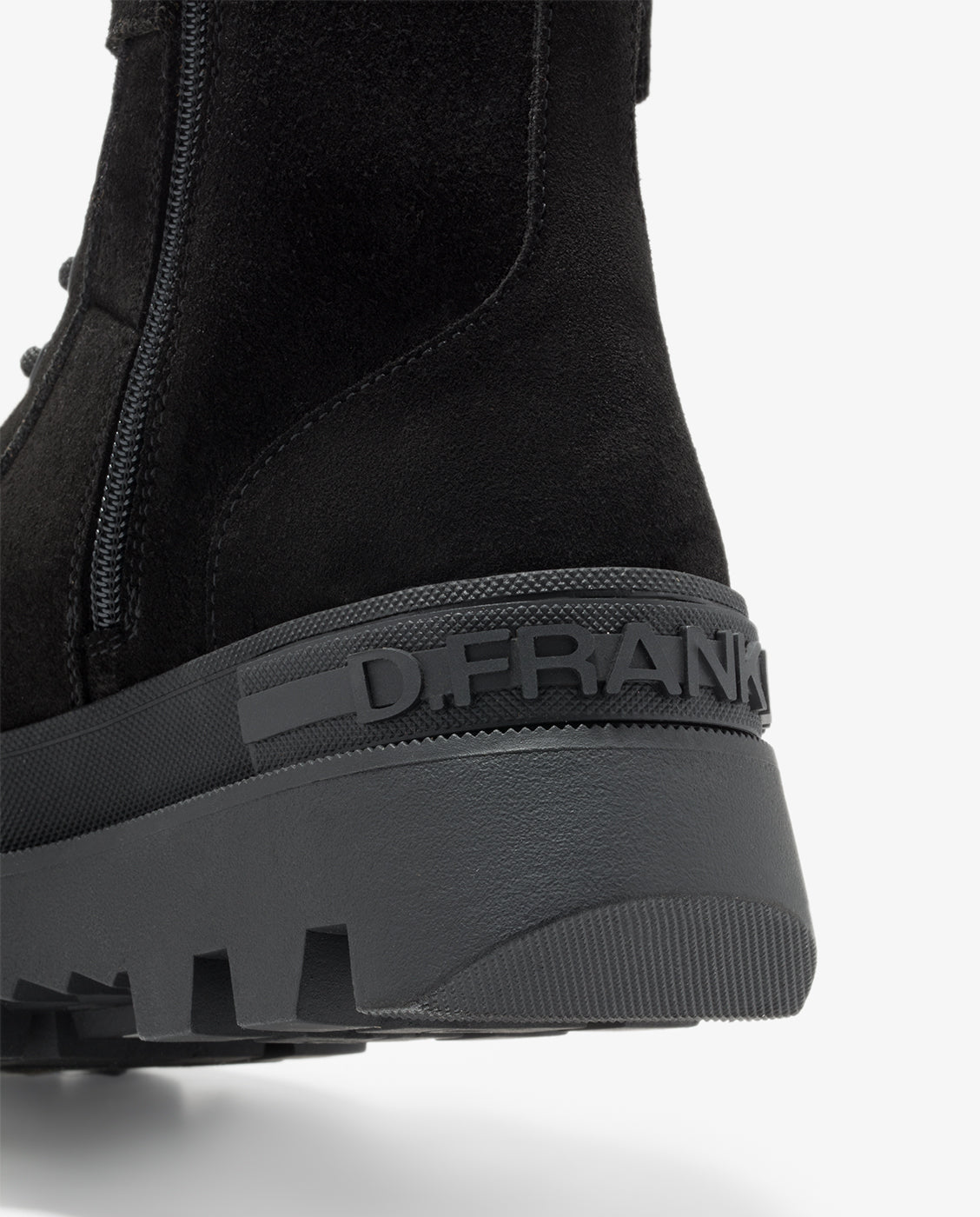 Botas de mujer corte medio All track strap - D.Franklin - Negro Negro-3