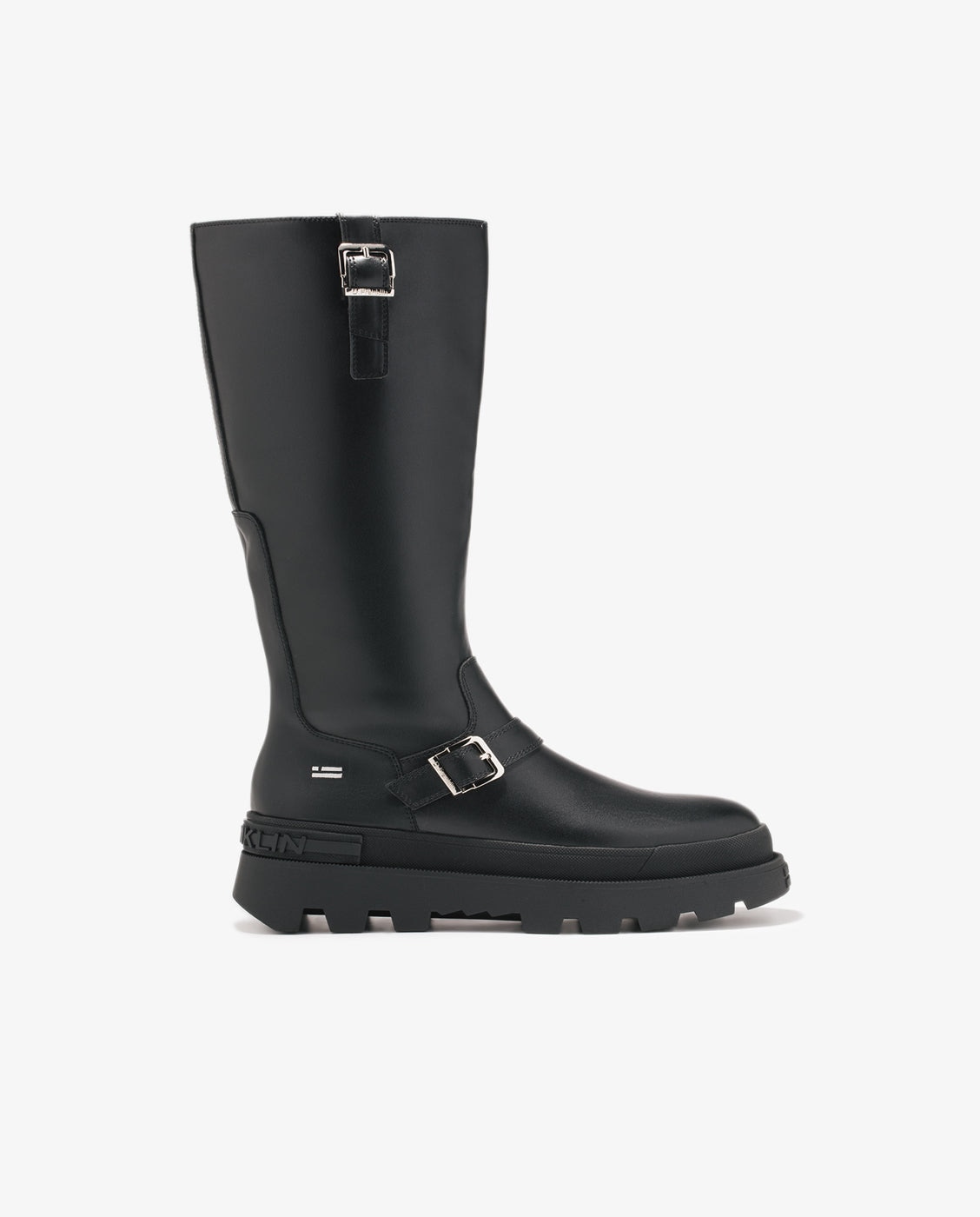 D.Franklin - Botas de mujer corte alto All track negro.