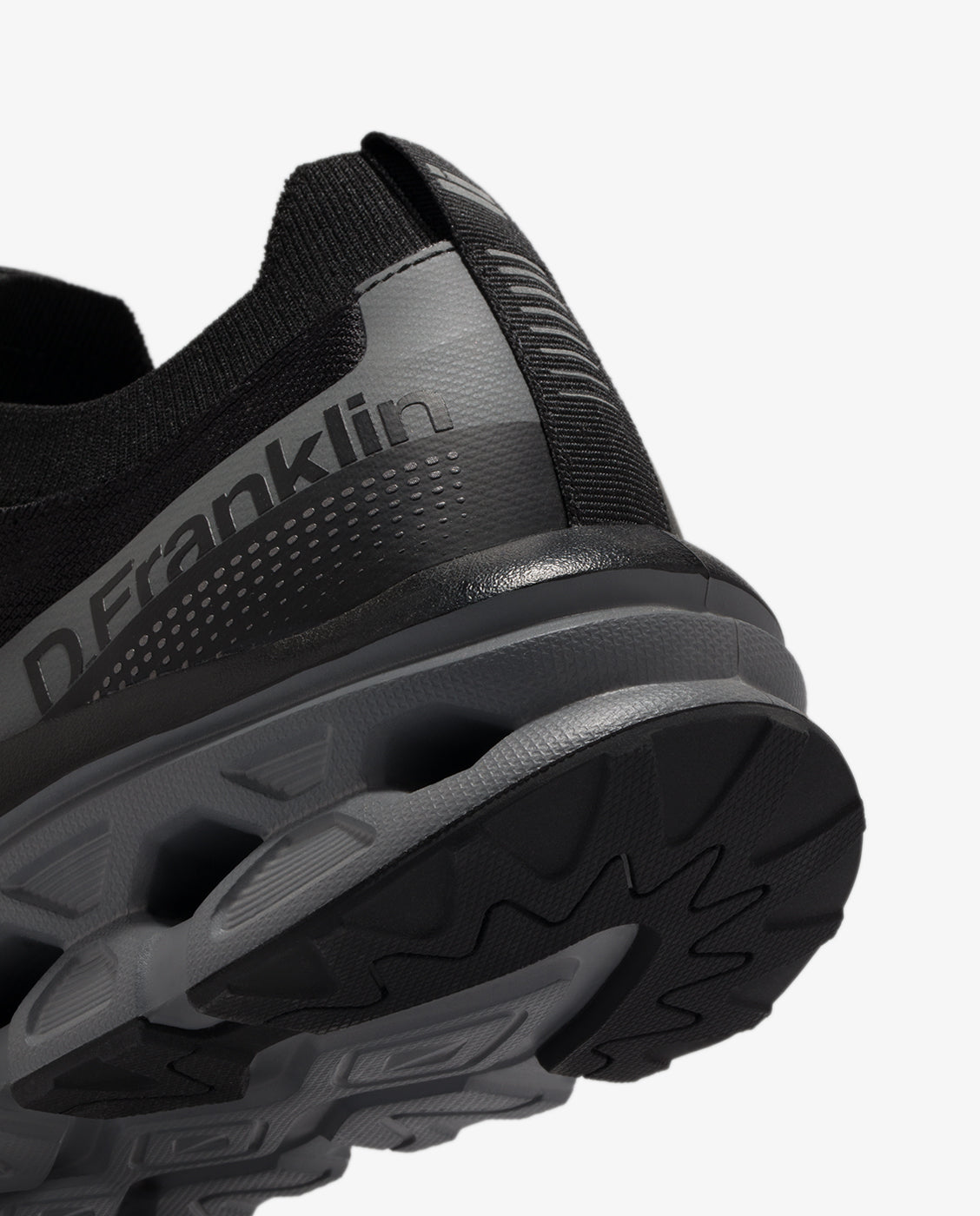 Zapatillas deportivas unisex con malla transpirable y suela de doble densidad Aero - D.Franklin - Negro Negro-2