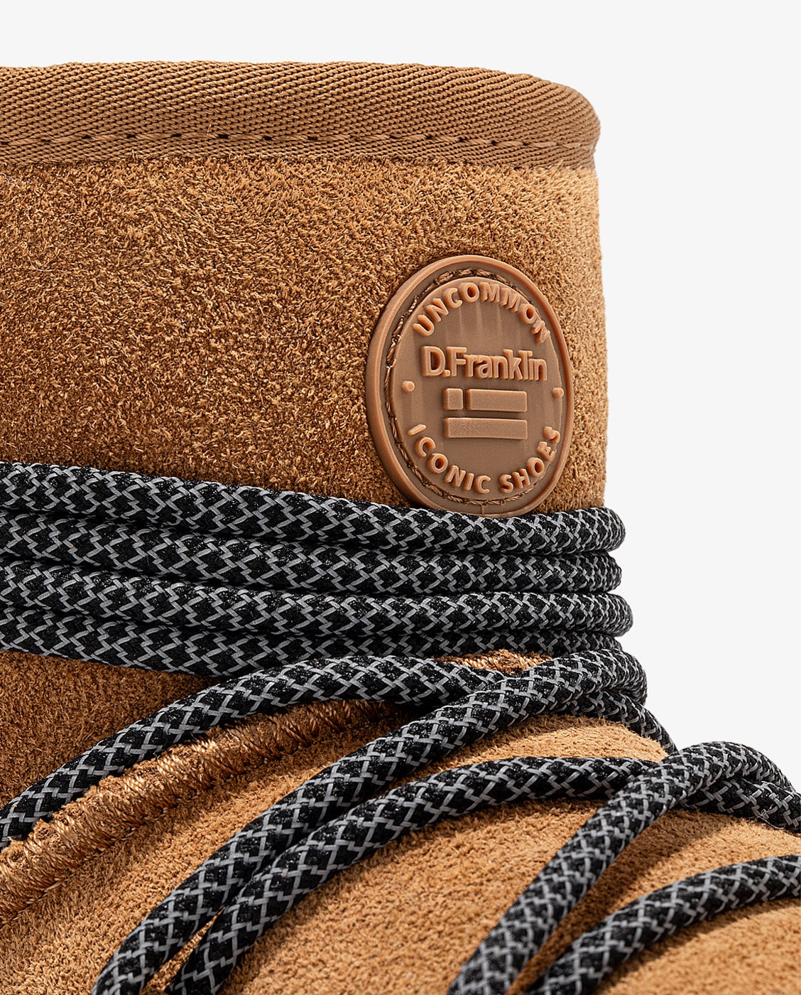 Botas de mujer de piel de serraje modelo Atlas - D.Franklin - Marrón Marrón-3