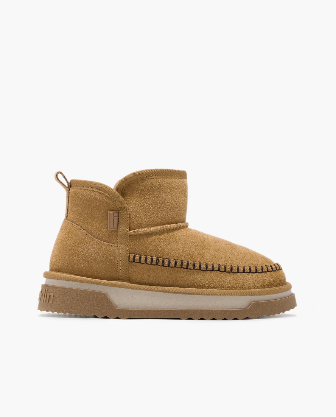 D.Franklin - Botas de mujer con ante y forro interior Atlas basic.