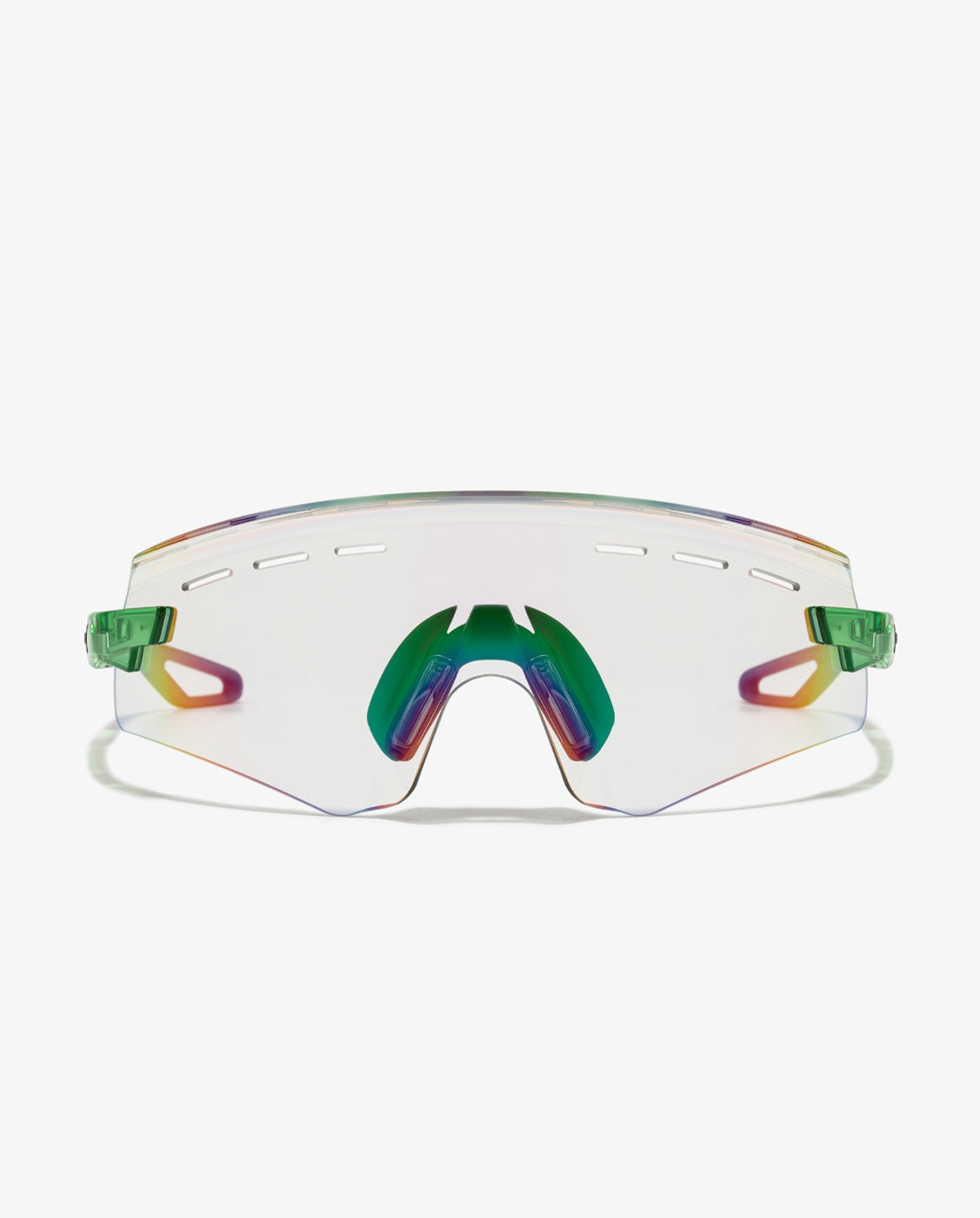 Gafas de sol unisex con forma envolvente thunder rimless - D.Franklin - Verde Verde-1